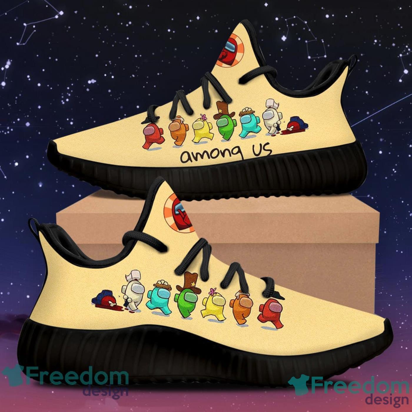 Among Us Lover Fashion Cool Sports Running Sneakers Yeezy Shoes Product Photo 1