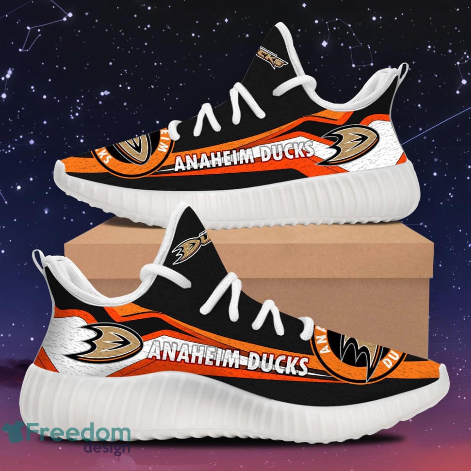 Anaheim Ducks Fashion Cool Sports Running Sneakers Yeezy Shoes Product Photo 2