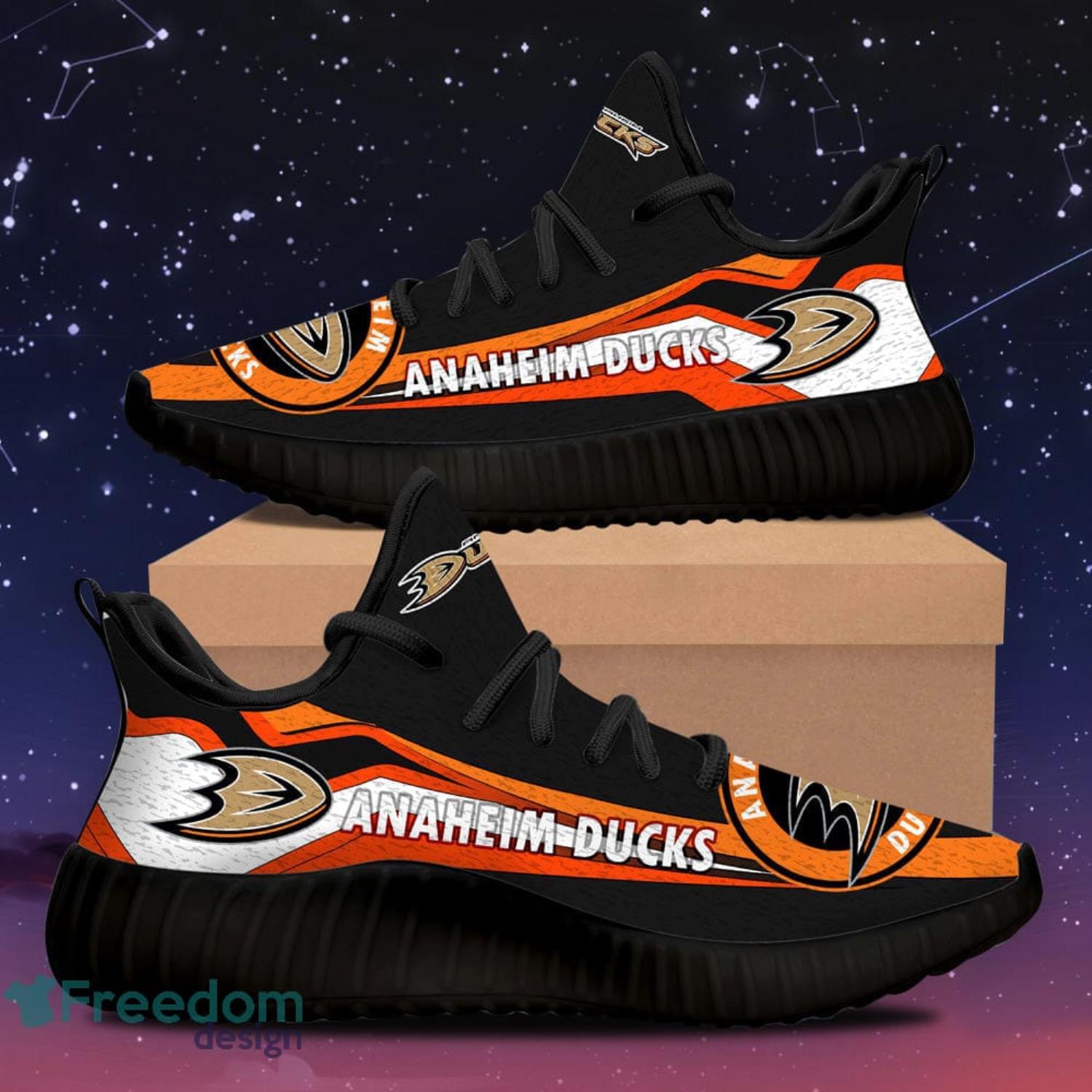Anaheim Ducks Fashion Cool Sports Running Sneakers Yeezy Shoes Product Photo 1