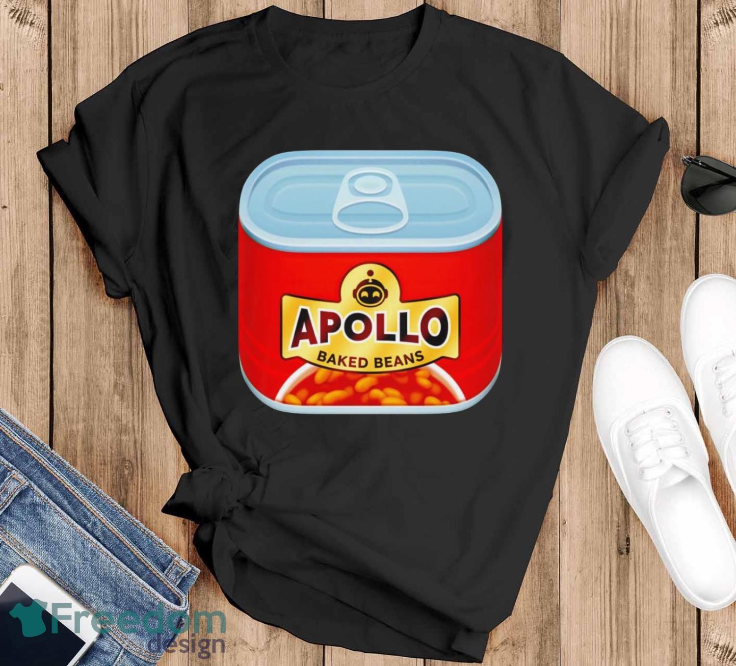 Apollo Baked Beans shirt - Black T-Shirt