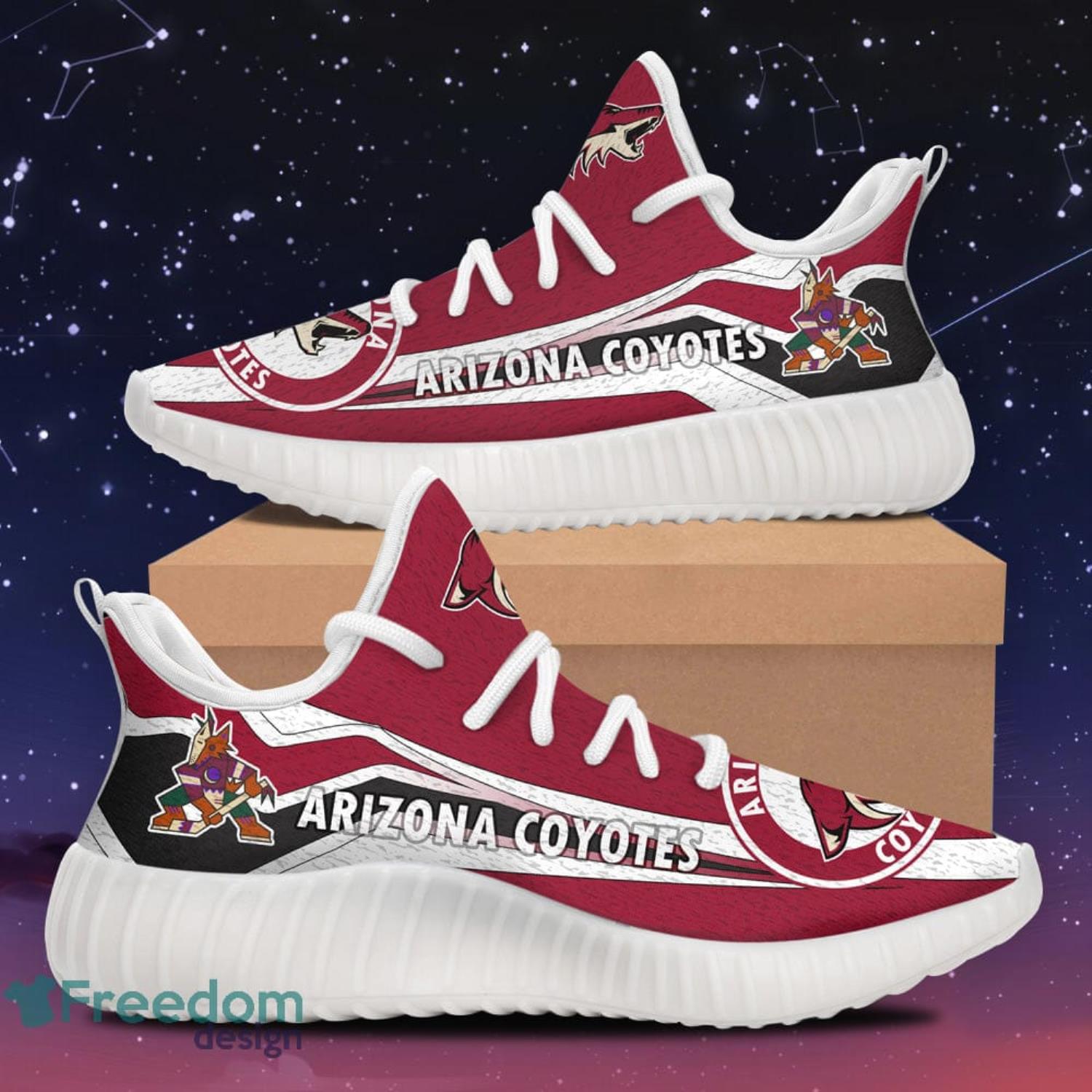 Arizona Coyotes Fashion Cool Sports Running Sneakers Yeezy Shoes Product Photo 2