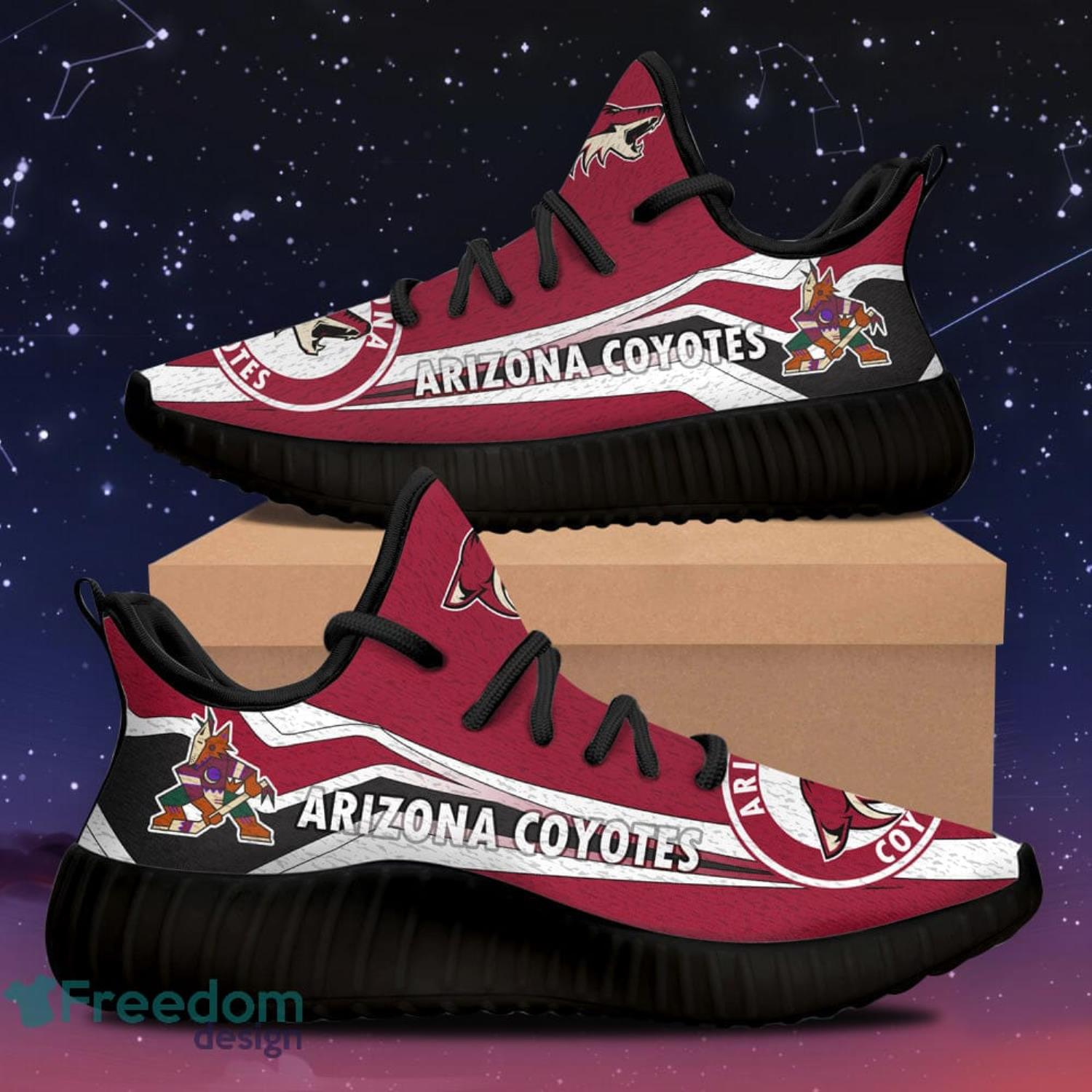 Arizona Coyotes Fashion Cool Sports Running Sneakers Yeezy Shoes Product Photo 1