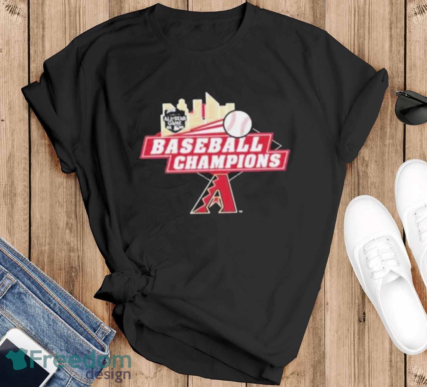 Arizona Diamondbacks Baseball Champions Seattle All Star Game 2023 Logo  Shirt - Freedomdesign