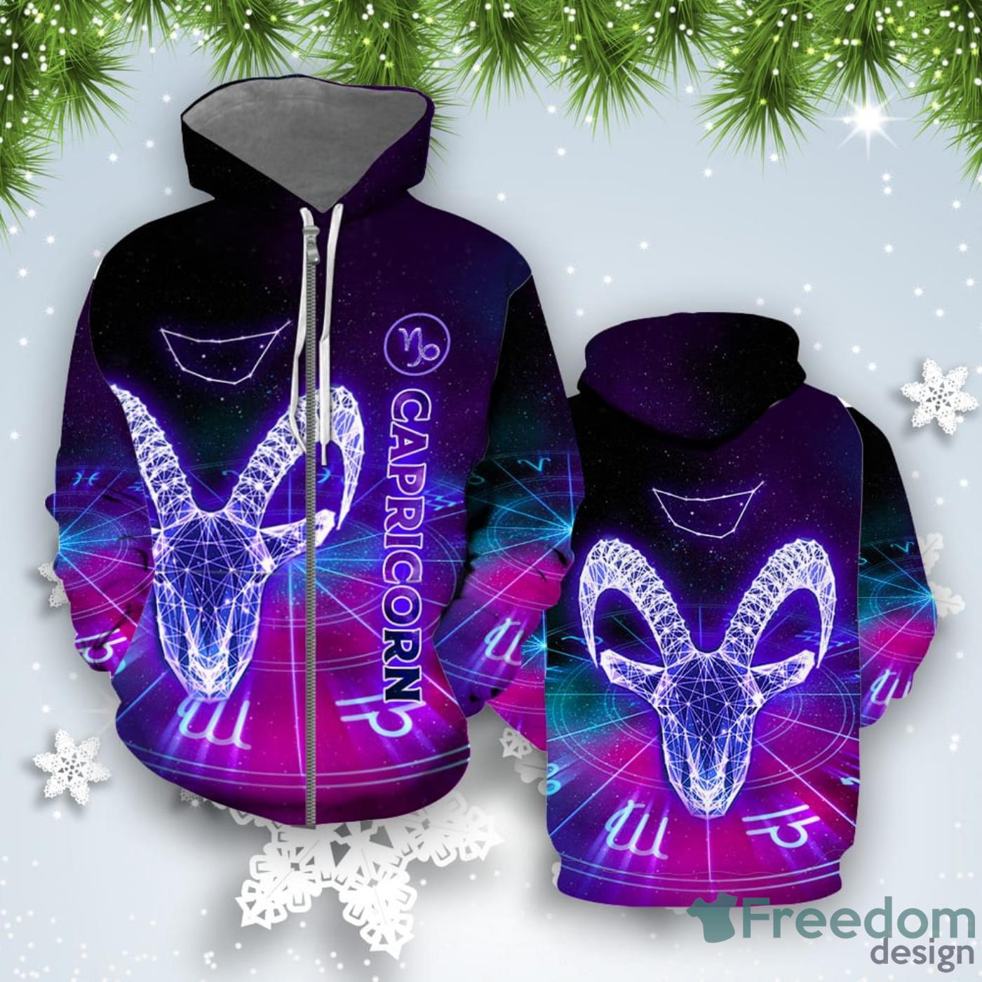 Capricorn Zodiac Gift For You d Hoodie 3D Hoodie All Over Print Best Gift For Men And Women Product Photo 2