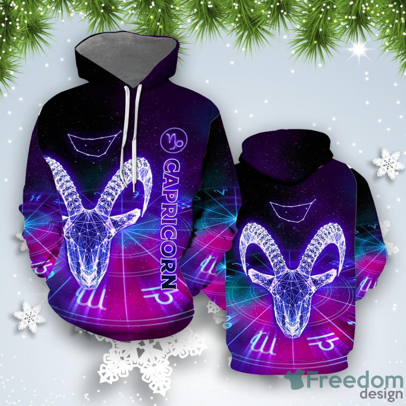 Capricorn Zodiac Gift For You d Hoodie 3D Hoodie All Over Print Best Gift For Men And Women Product Photo 1