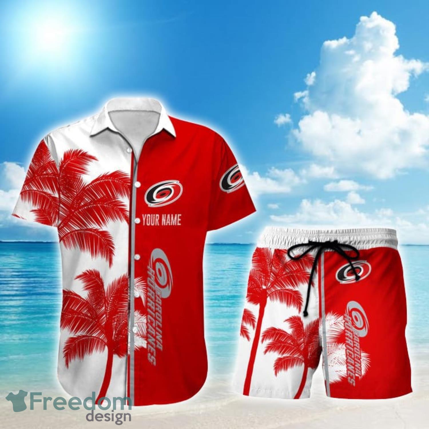 Carolina Hurricanes Golf Pattern Hawaiian Shirt - Shop trending fashion in  USA and EU