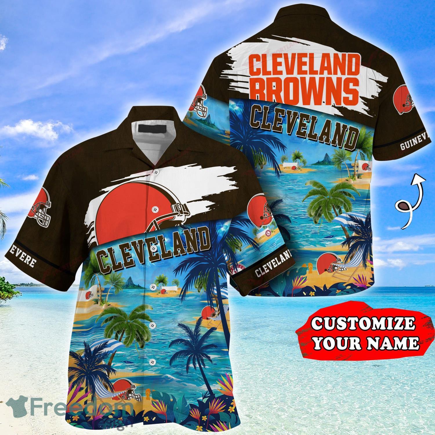 NFL Cleveland Browns Grateful Dead Hawaiian Shirt