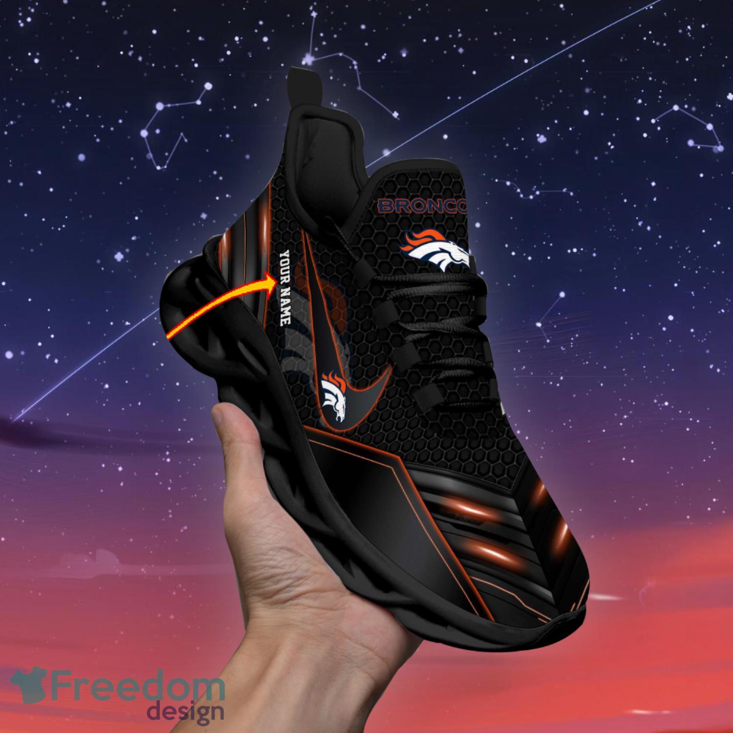 Denver Broncos Sport Sneakers NFL Max Soul Shoes - Freedomdesign