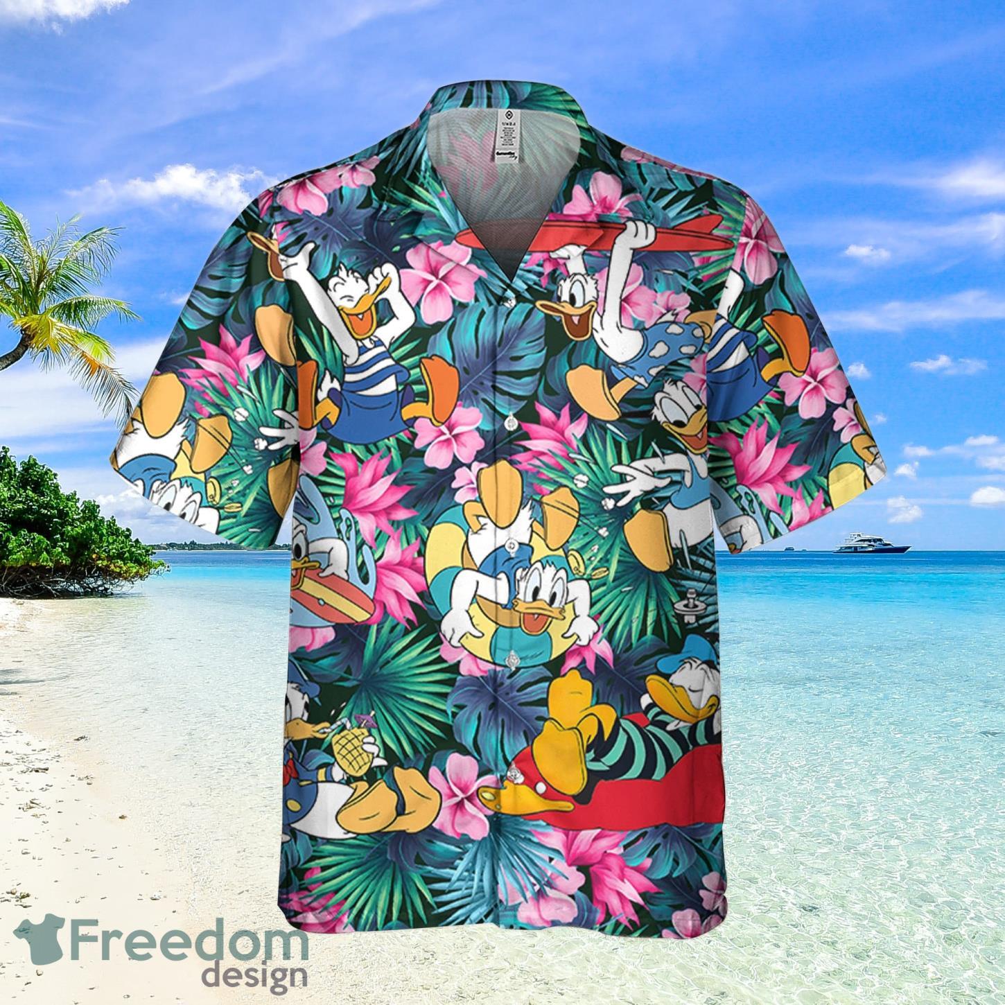 Donald Duck Tropical Hawaiian Shirt