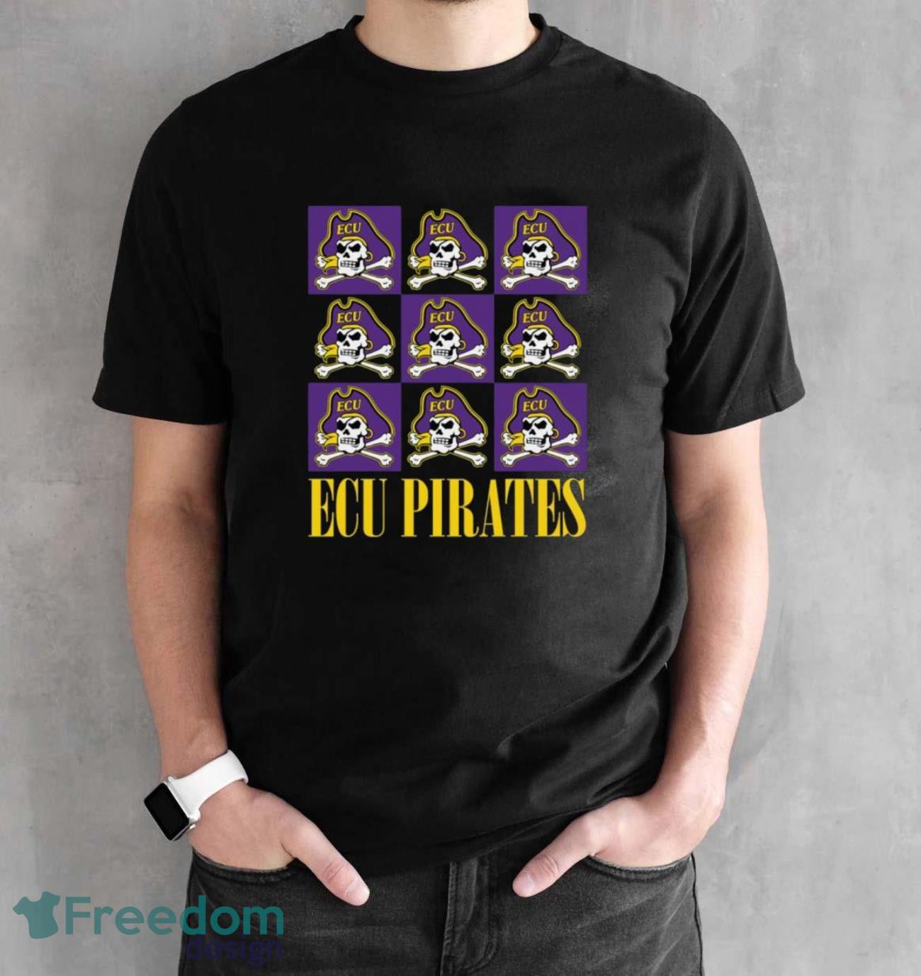 Custom NCAA Baseball Jersey ECU Pirates Name and Number College Purple