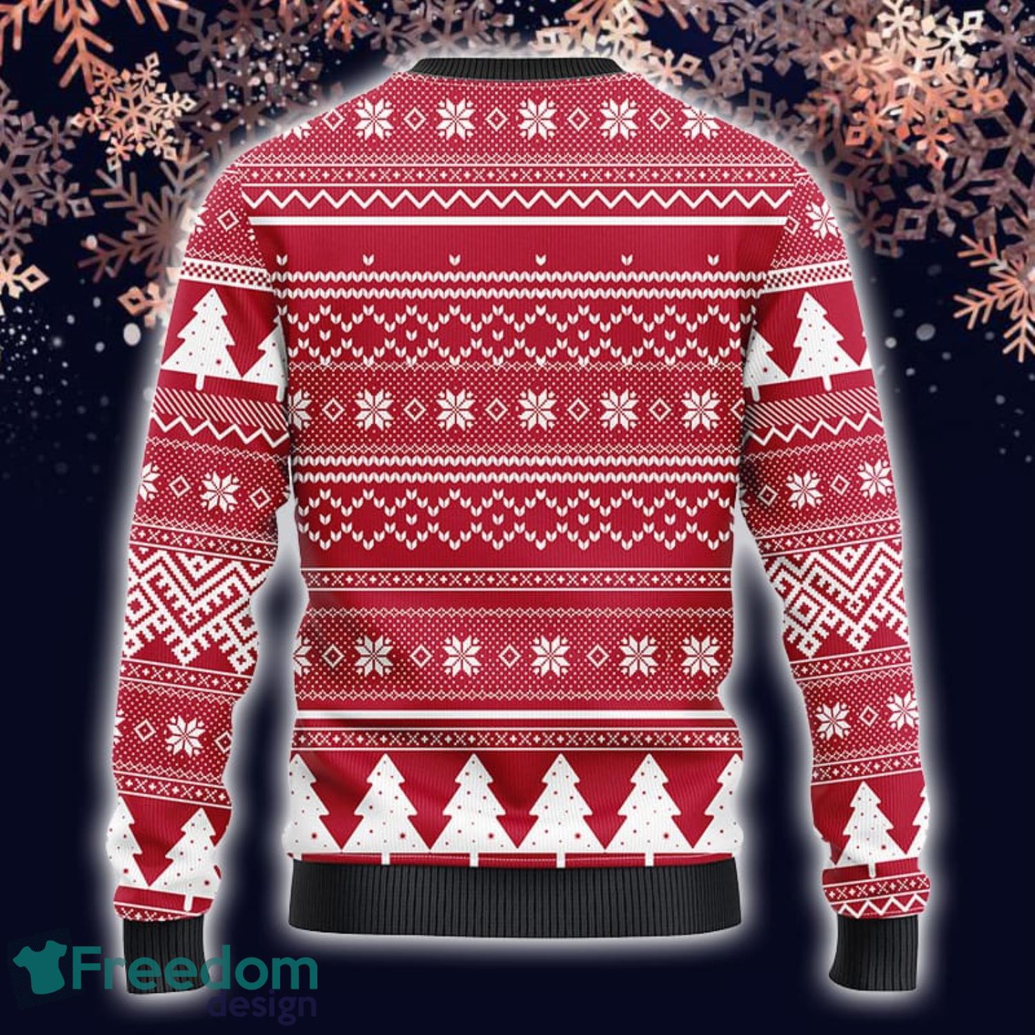 NFL Arizona Cardinals Christmas Gift All Over Print Ugly Christmas Sweater  - Freedomdesign