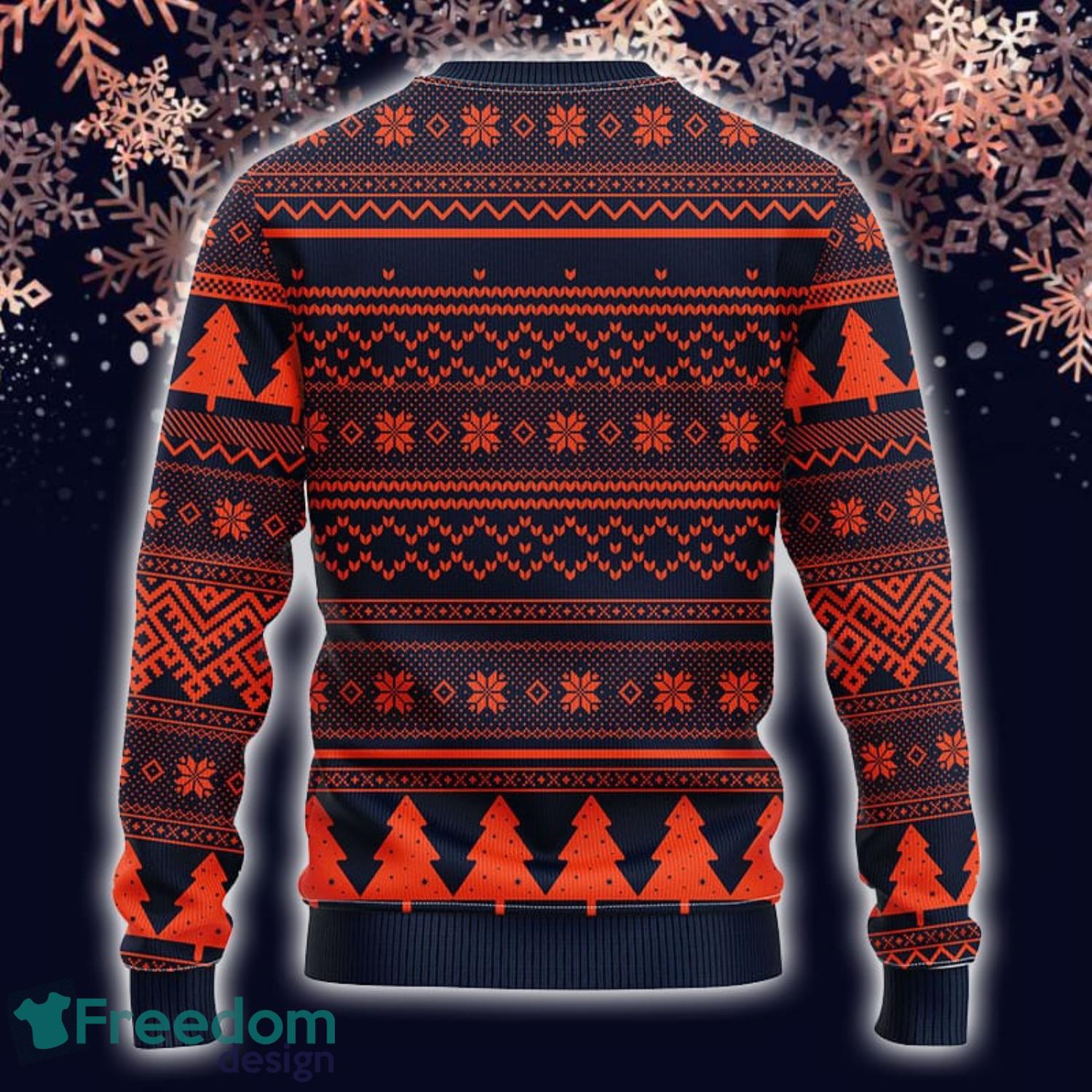 For Fans NFL Chicago Bears Christmas Tree And Gift Ugly Christmas Sweater -  Freedomdesign