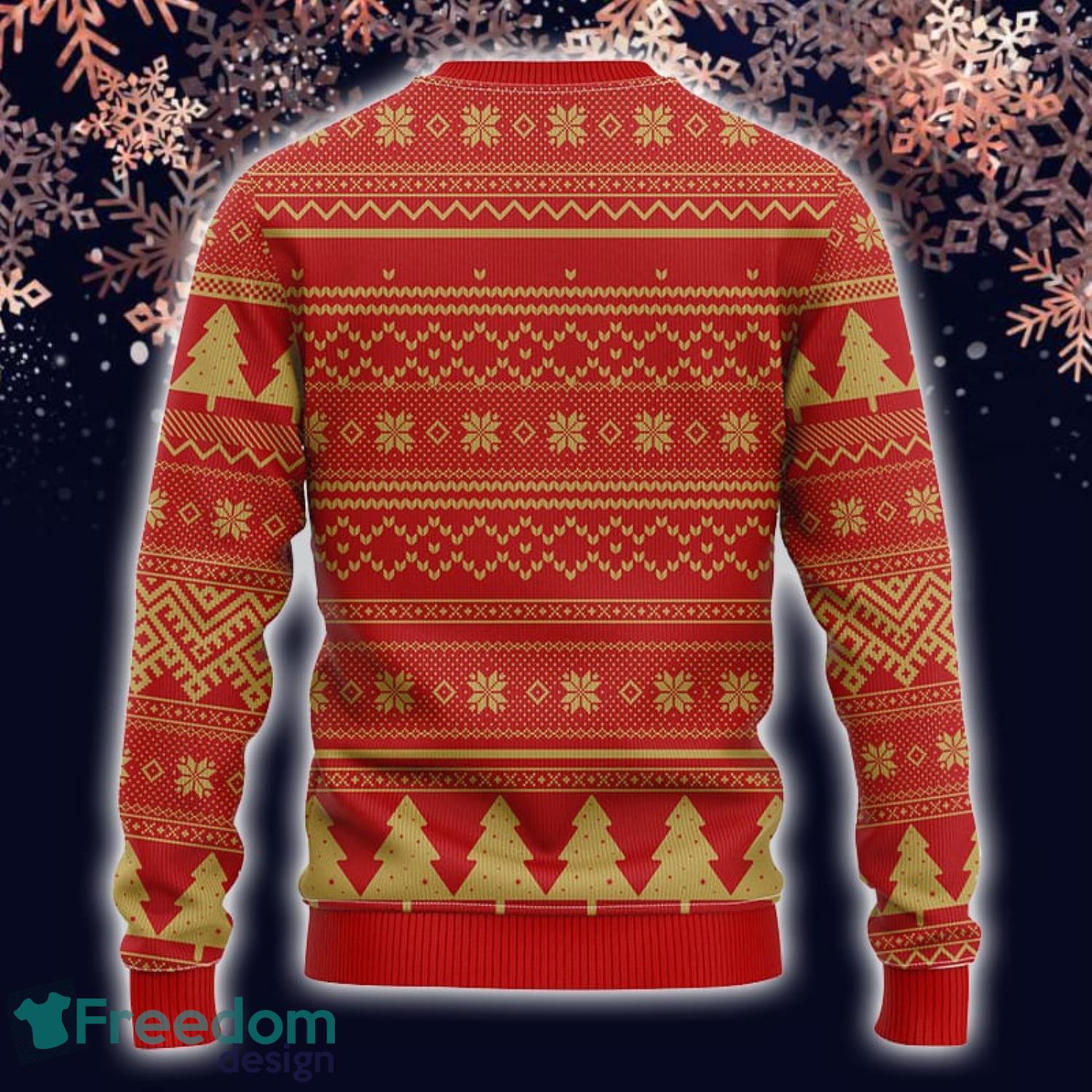 San Francisco 49ers Fans Pattern Trendy Ugly Christmas Sweater -  Freedomdesign