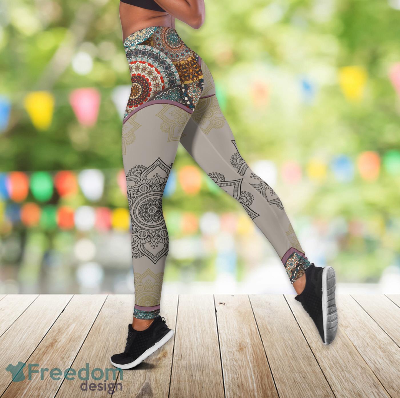 French Bulldog Dog Legging And Hollow Tank Top Gift For Women Product Photo 2