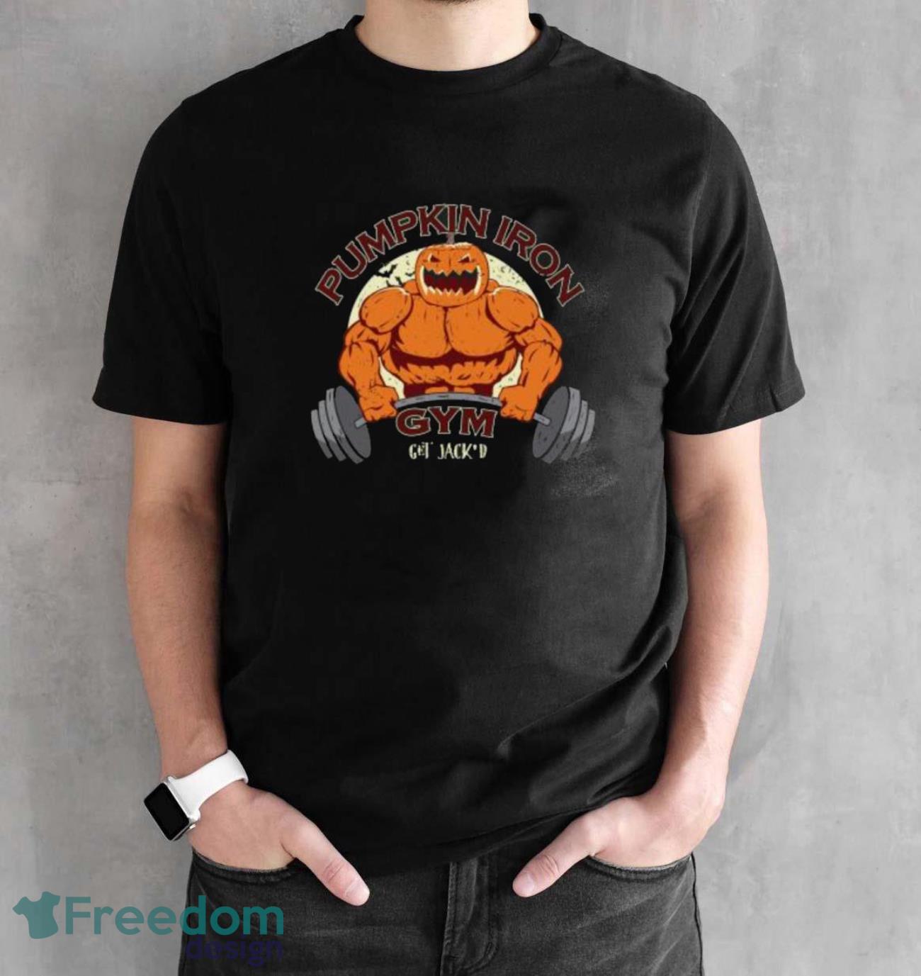 Get Jack’s at Pumpkin Iron Gym Halloween T-shirt - Black Unisex T-Shirt