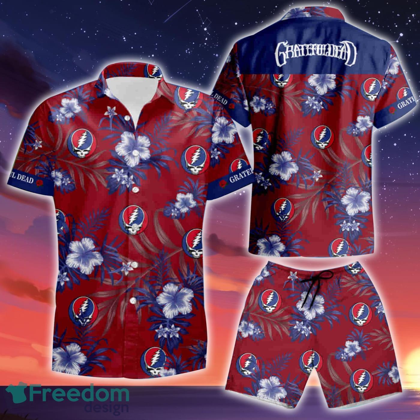 Grateful Dead Summer Beach Hawaiian Shirt - Masteez