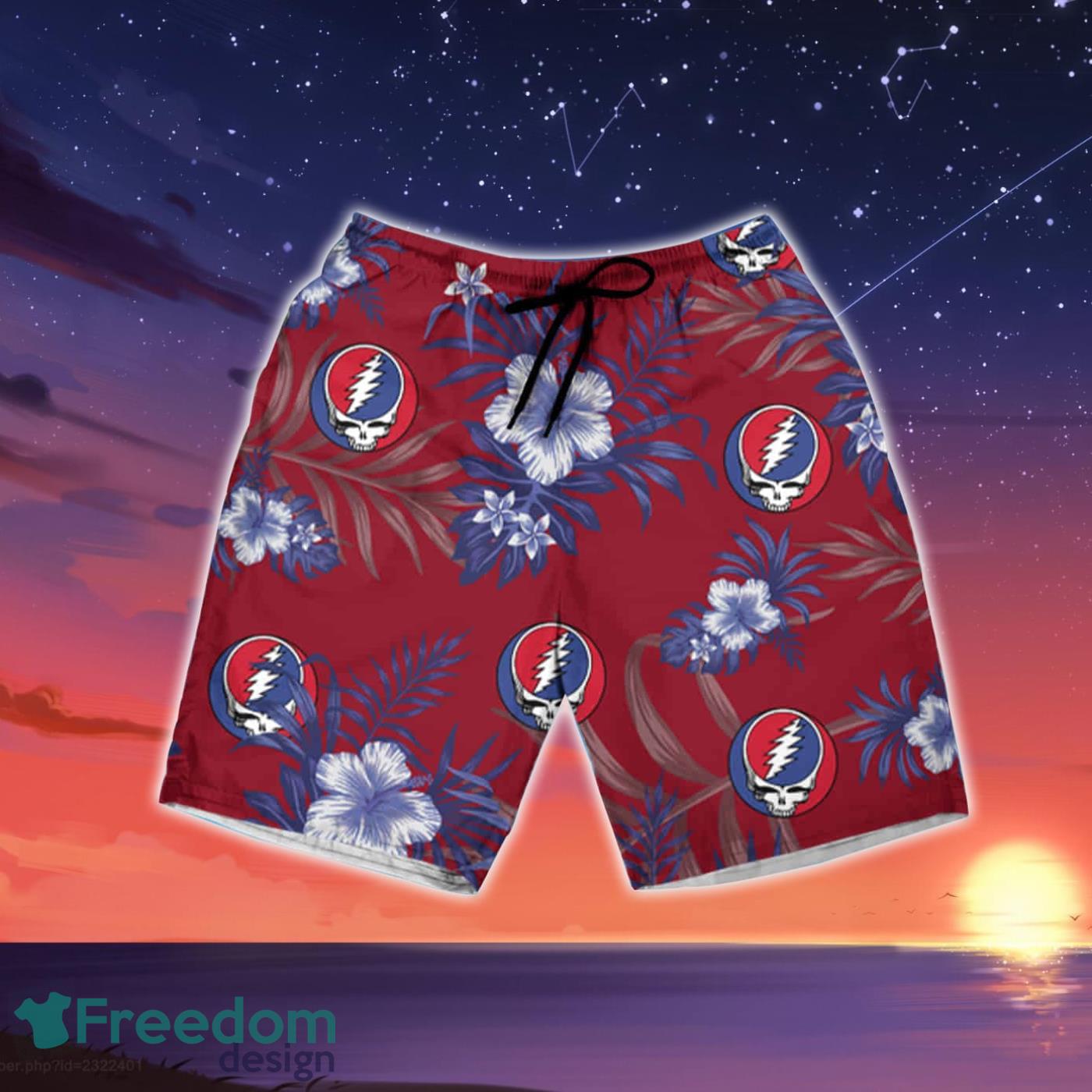 Grateful Dead Summer Beach Hawaiian Shirt - Masteez