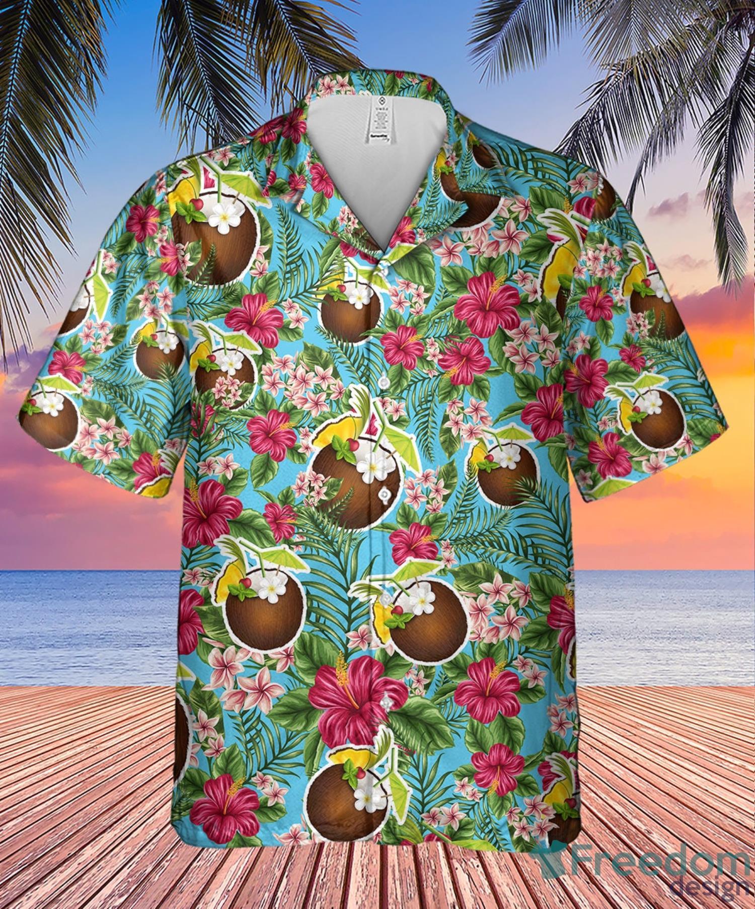 Chicago Cubs Coconut Aloha Hawaiian Shirt - Freedomdesign