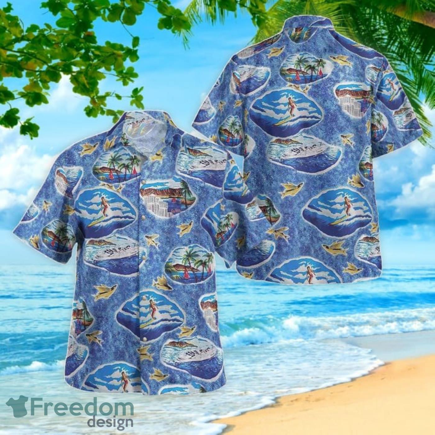 Gearhumans 3D Honolulu Goose In Top Gun Hawaiian Shirts Gift - Jomagift