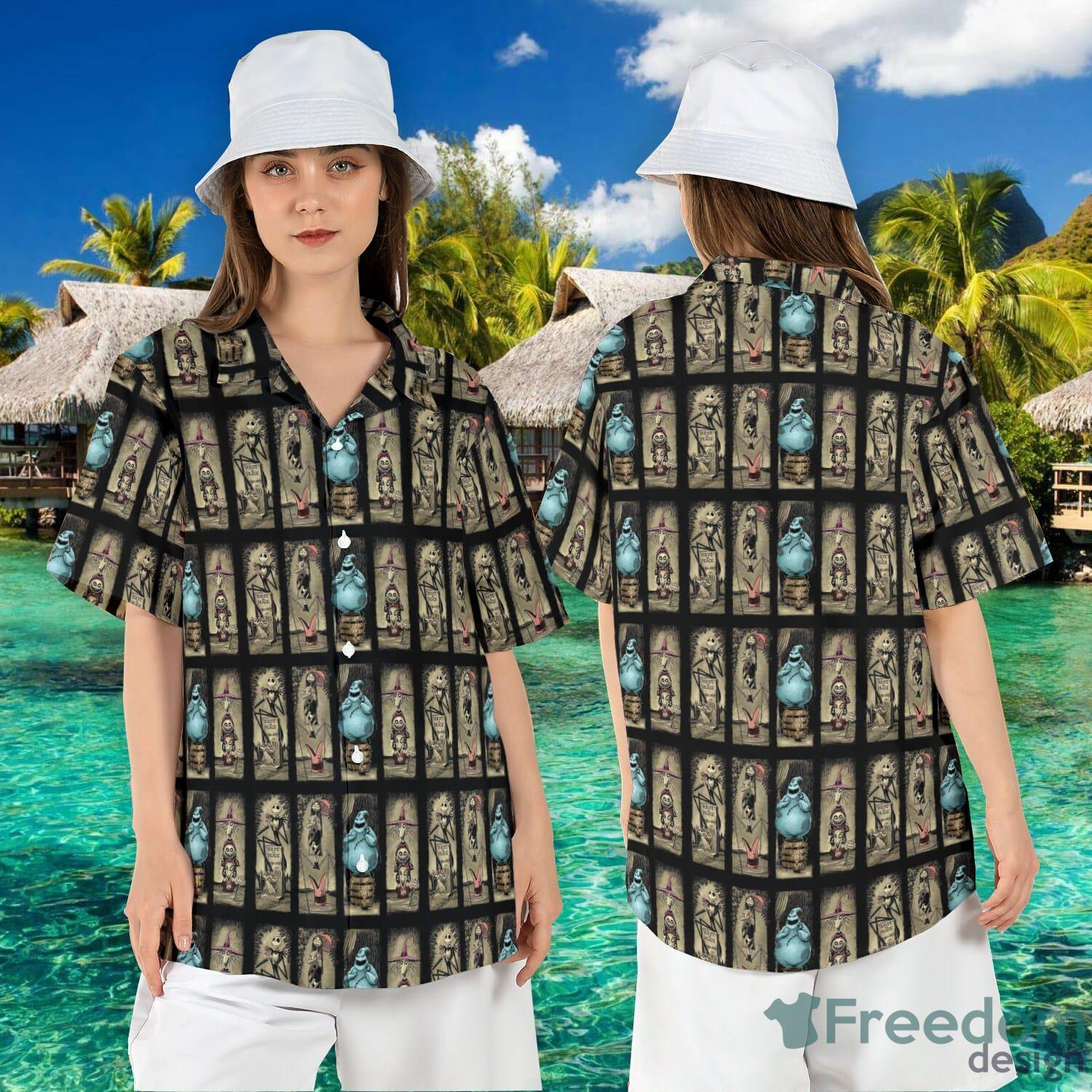 Buffalo Bills Jack Skellington Custom Name Hawaiian Shirt - Freedomdesign