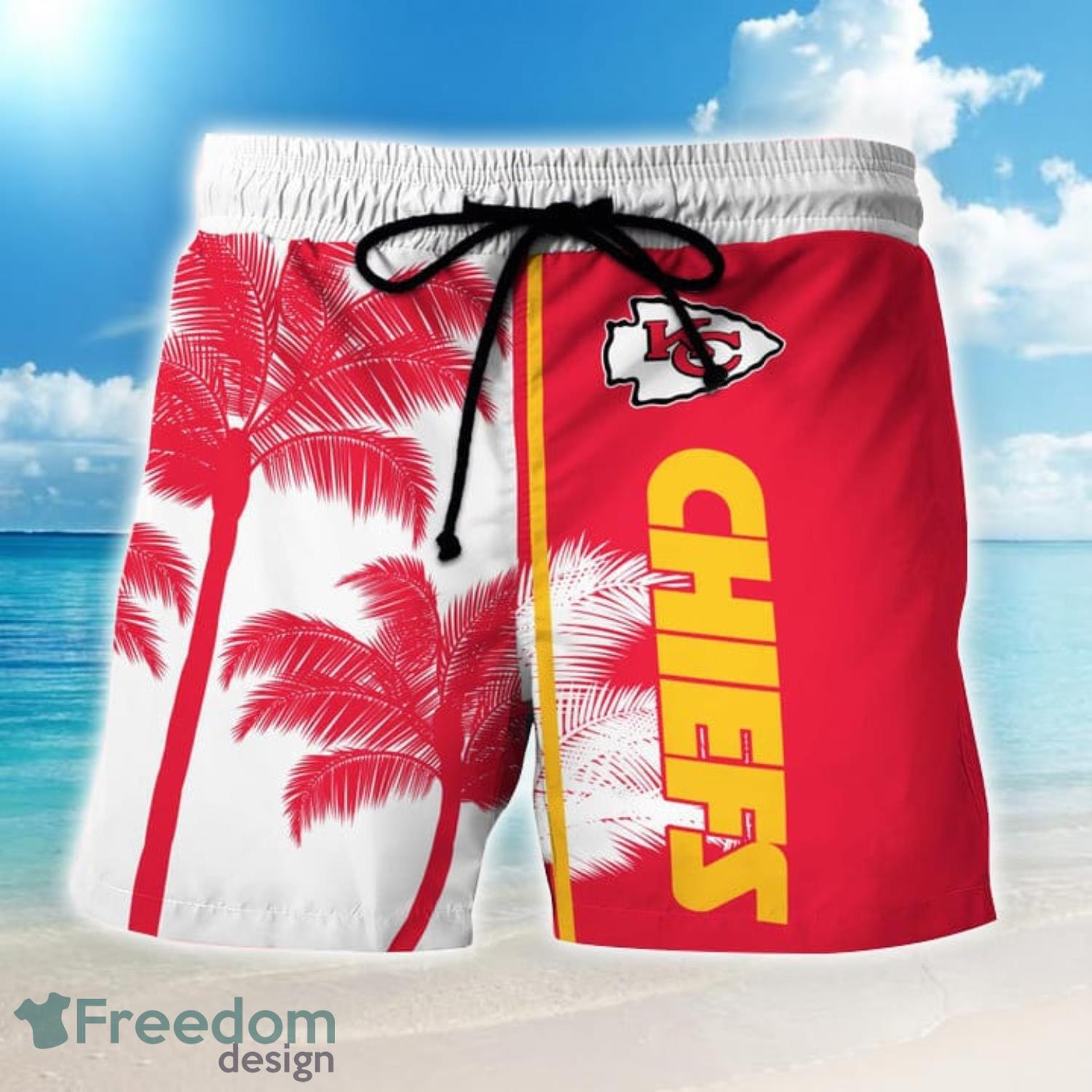 Nfl Kansas City Chiefs Hawaiian Shirt And Shorts Best Beach Summer Sets -  Freedomdesign