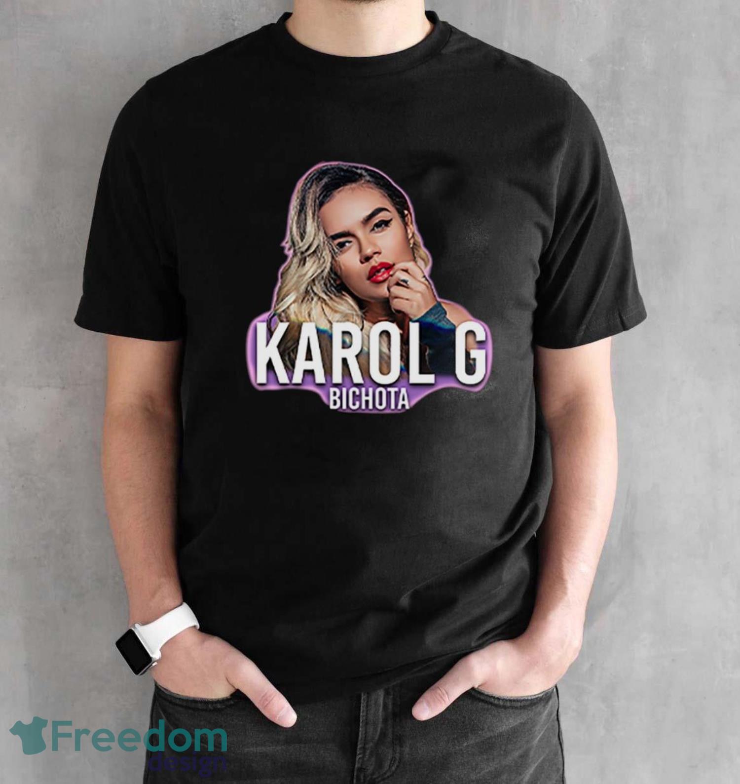 Karol G T Shirt, Karol G Bichota Shirt image Karol G T-Shirt, Karol G Bichota Shirt - Black Unisex T-Shirt
