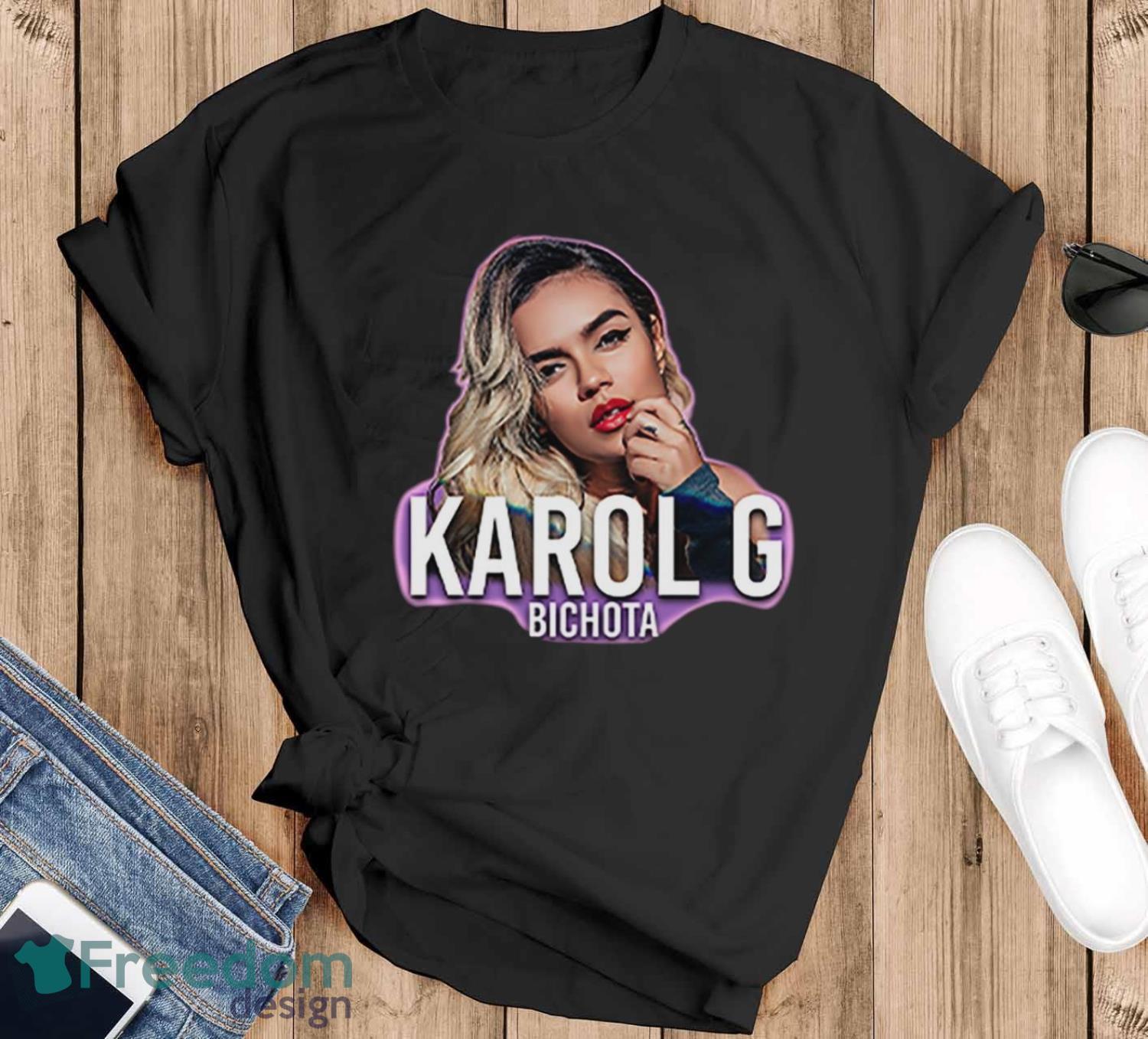 Karol G T-Shirt, Karol G Bichota Shirt - Black T-Shirt Karol G T-Shirt, Karol G Bichota Shirt - Black T-Shirt