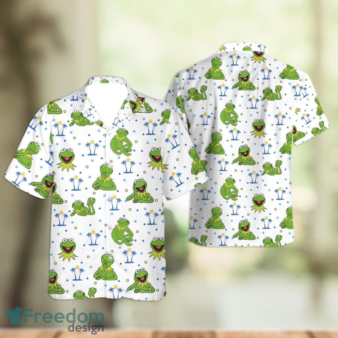 Frog Green Pattern Hawaiian Shirt For Men, Hawaiian Shirt For Women, Aloha  Shirt, Hawaii Shirt in 2023