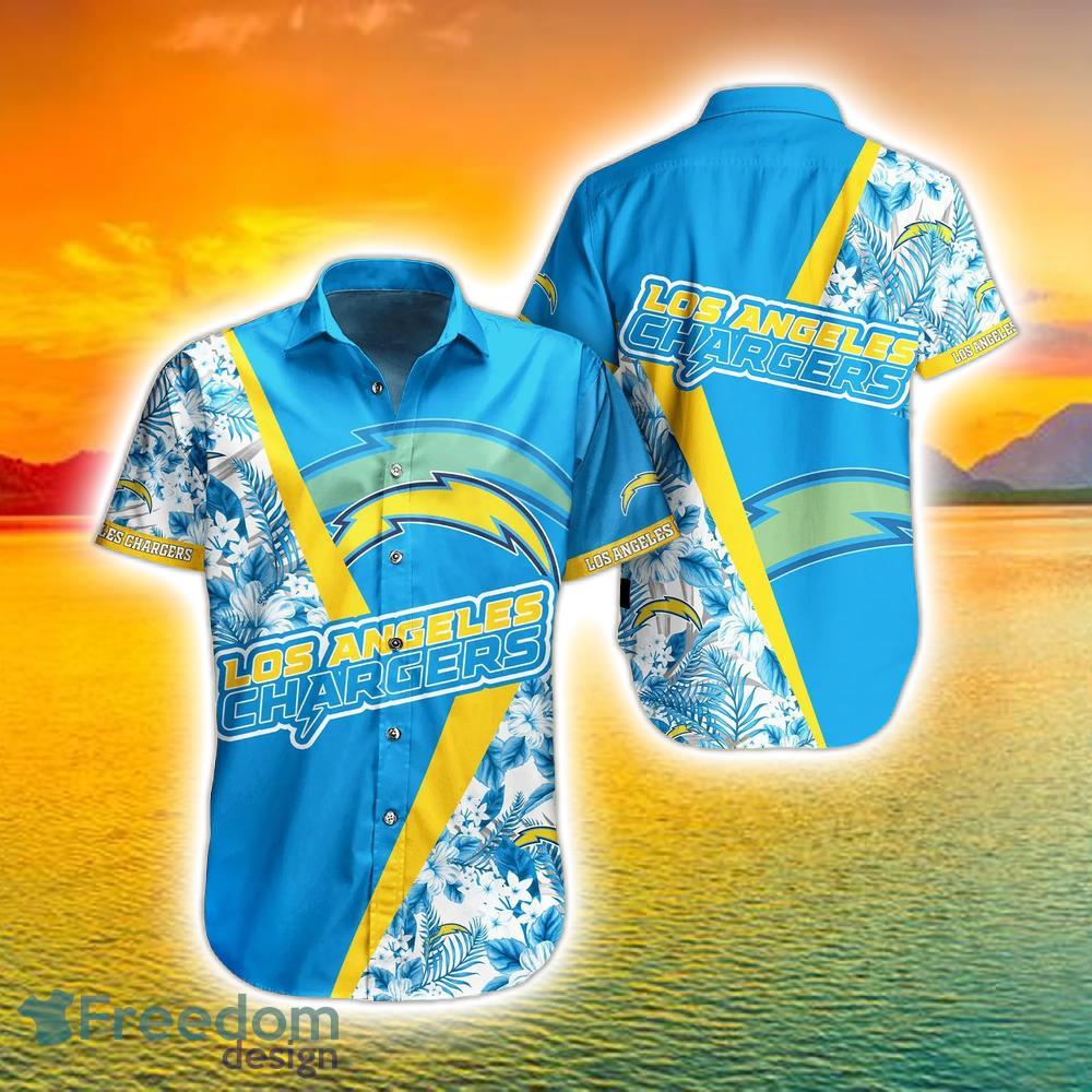 Los Angeles Chargers Hawaiian Shirt NFL Football Print