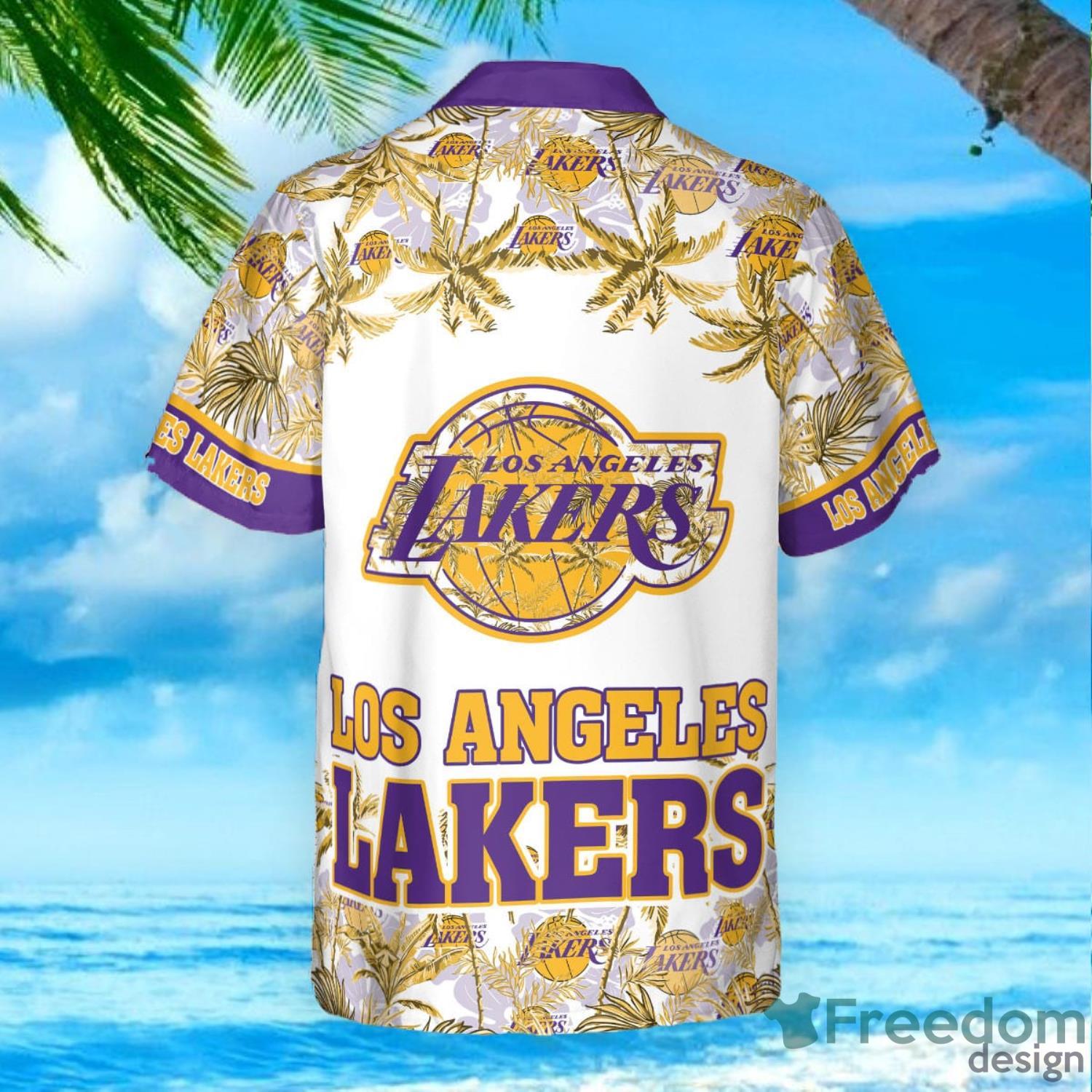 Los Angeles Lakers National Basketball Association 2023 Summer Gift Aloha  Hawaiian Shirt For Men And Women - Freedomdesign