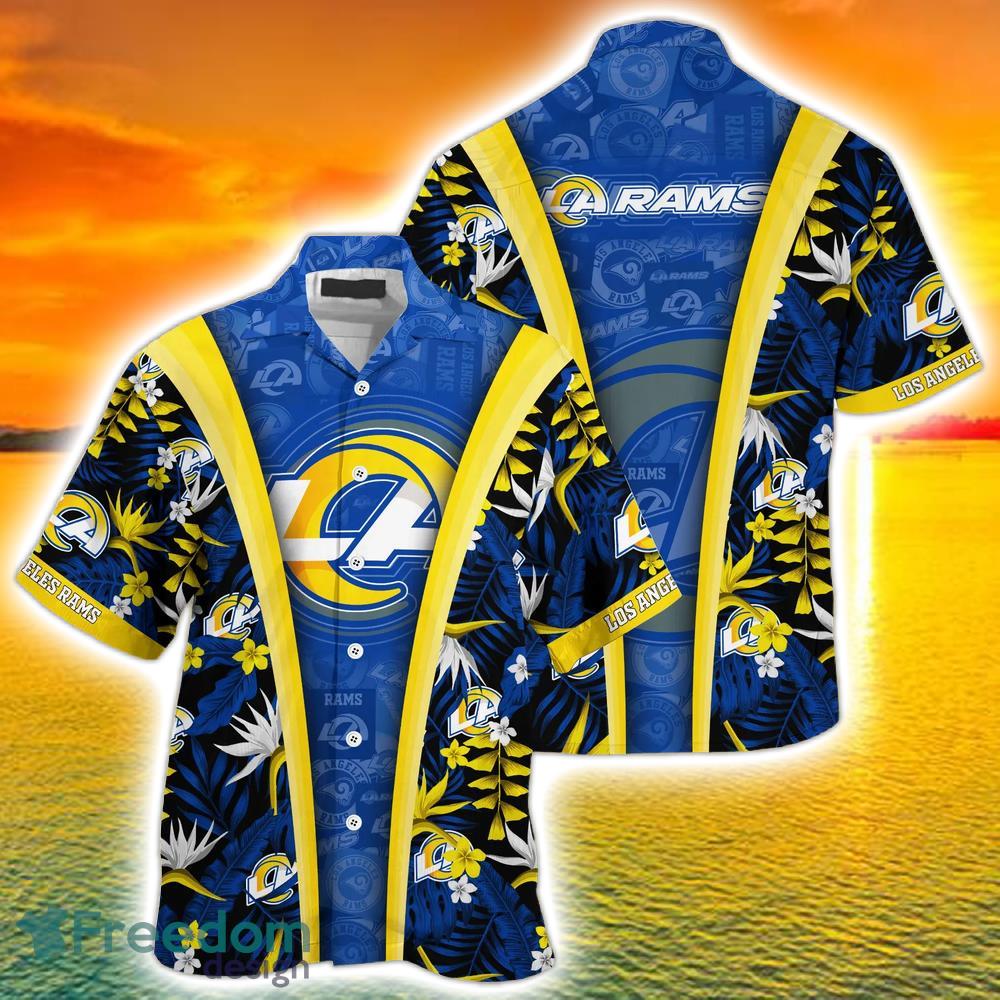 Los Angeles Rams Nfl Football Team For Fans Hawaiian Shirt & Short