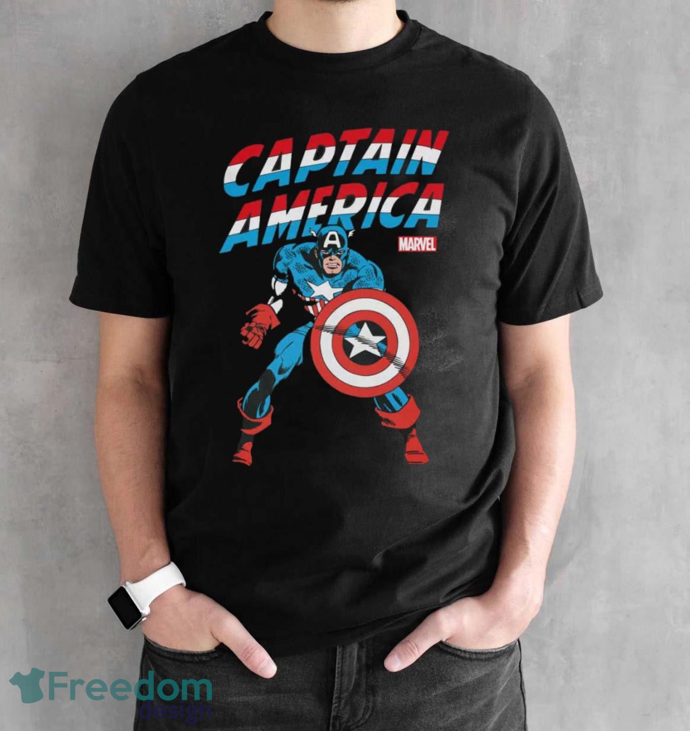 Marvels Captain t-shirt - Black Unisex T-Shirt