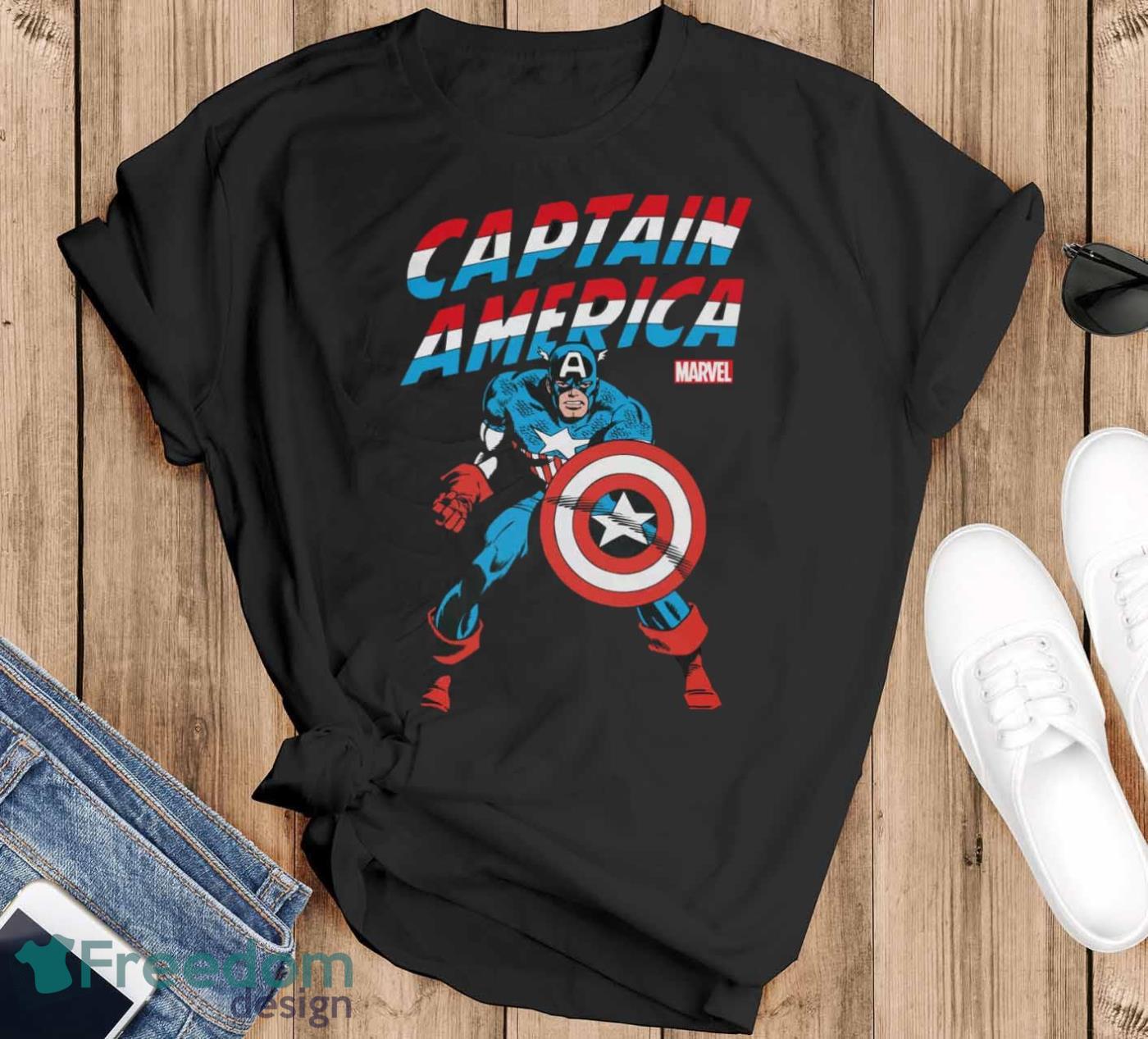 Marvel's Captain t-shirt - Black T-Shirt