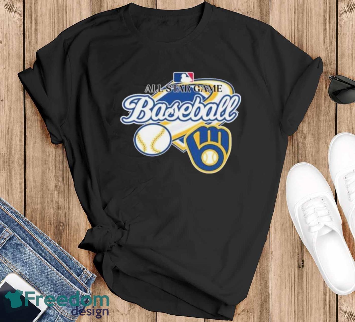 MLB World Tour Milwaukee Brewers logo T-shirt, hoodie, sweater