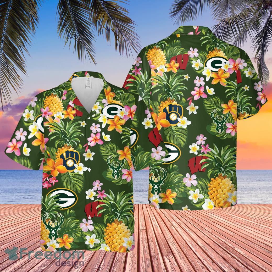 Milwaukee Brewers New Trends Custom Name And Number Christmas Hawaiian  Shirt - Freedomdesign