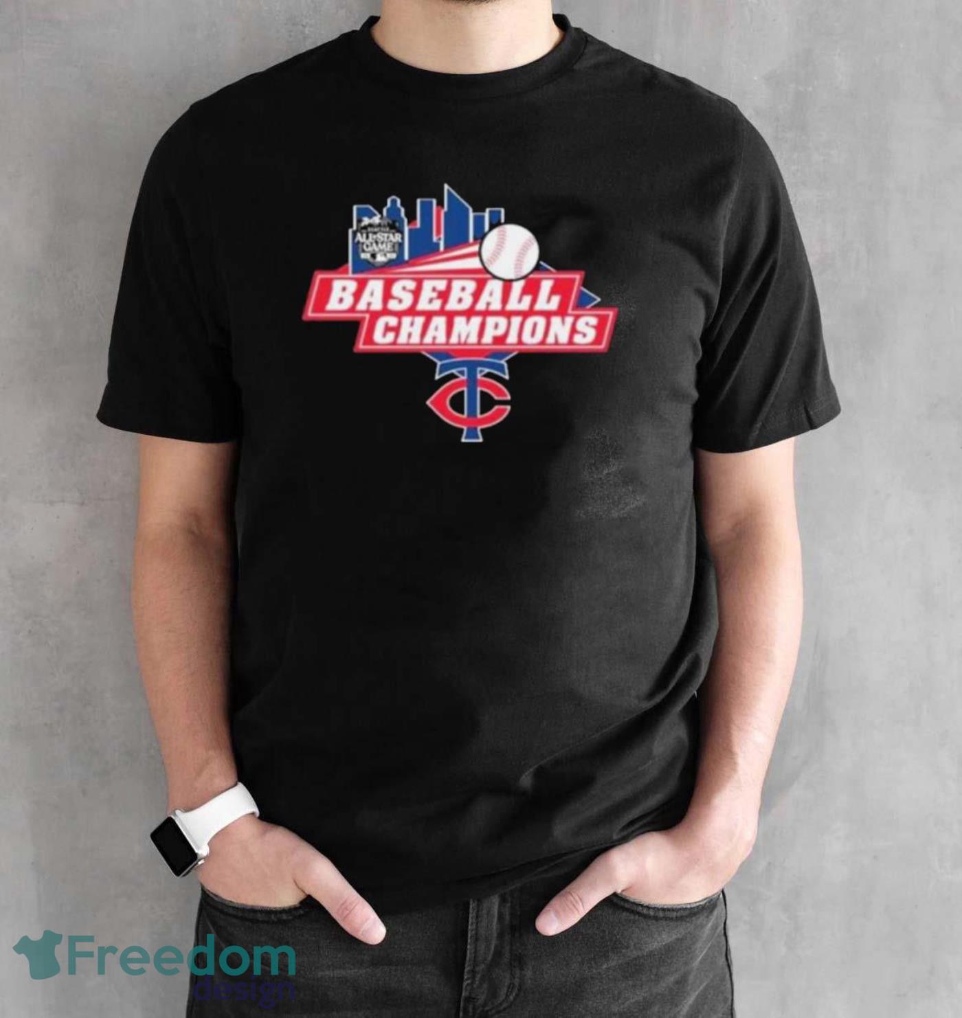 Minnesota Twins Baseball Champions Seattle All Star Game 2023 Logo Shirt - Black Unisex T-Shirt