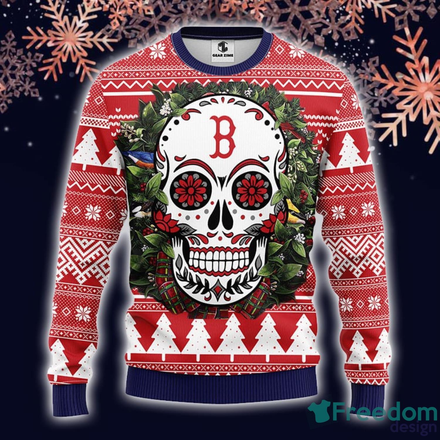 Boston Red Sox Ugly Christmas Sweater Unisex Christmas Gift Ideas
