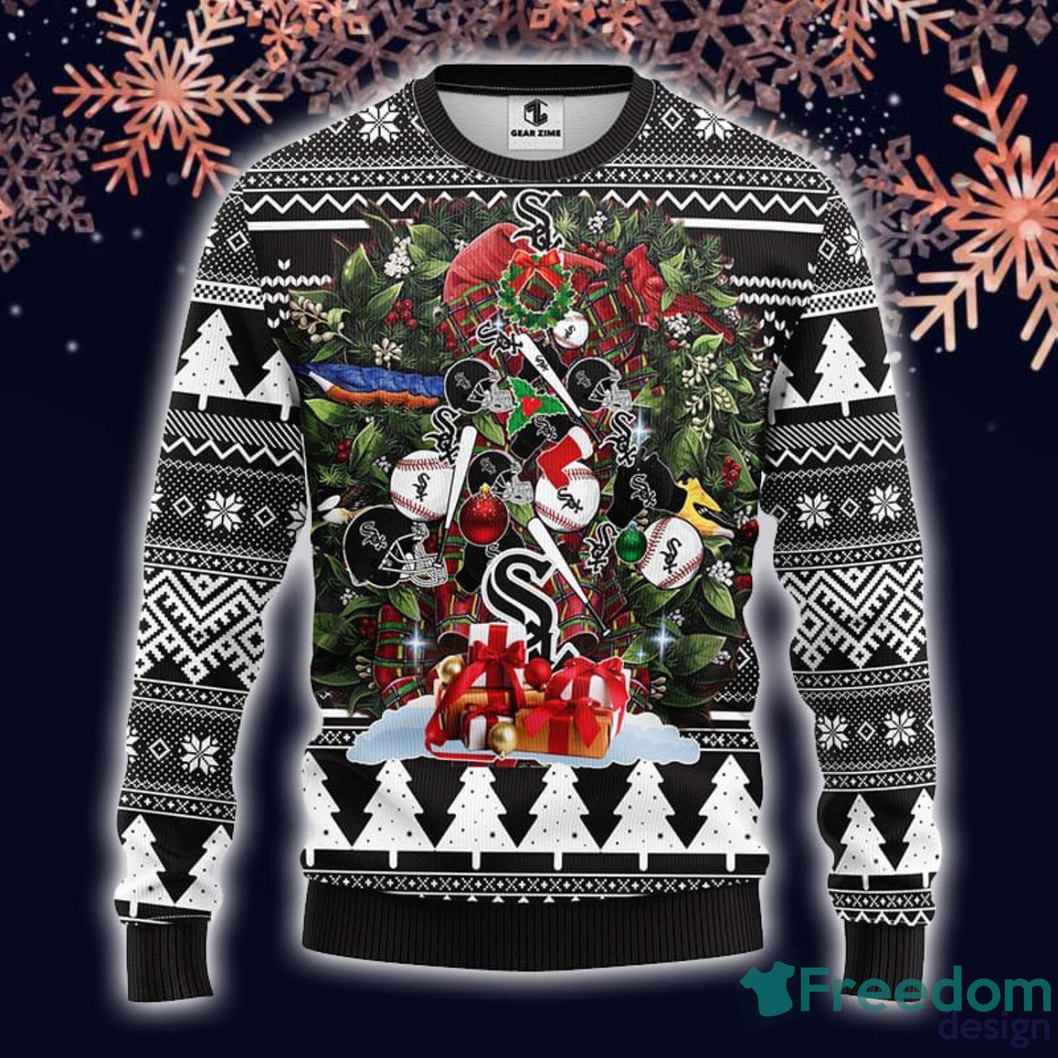 MLB Chicago White Sox Funny Grinch Christmas Ugly Sweater For Fans