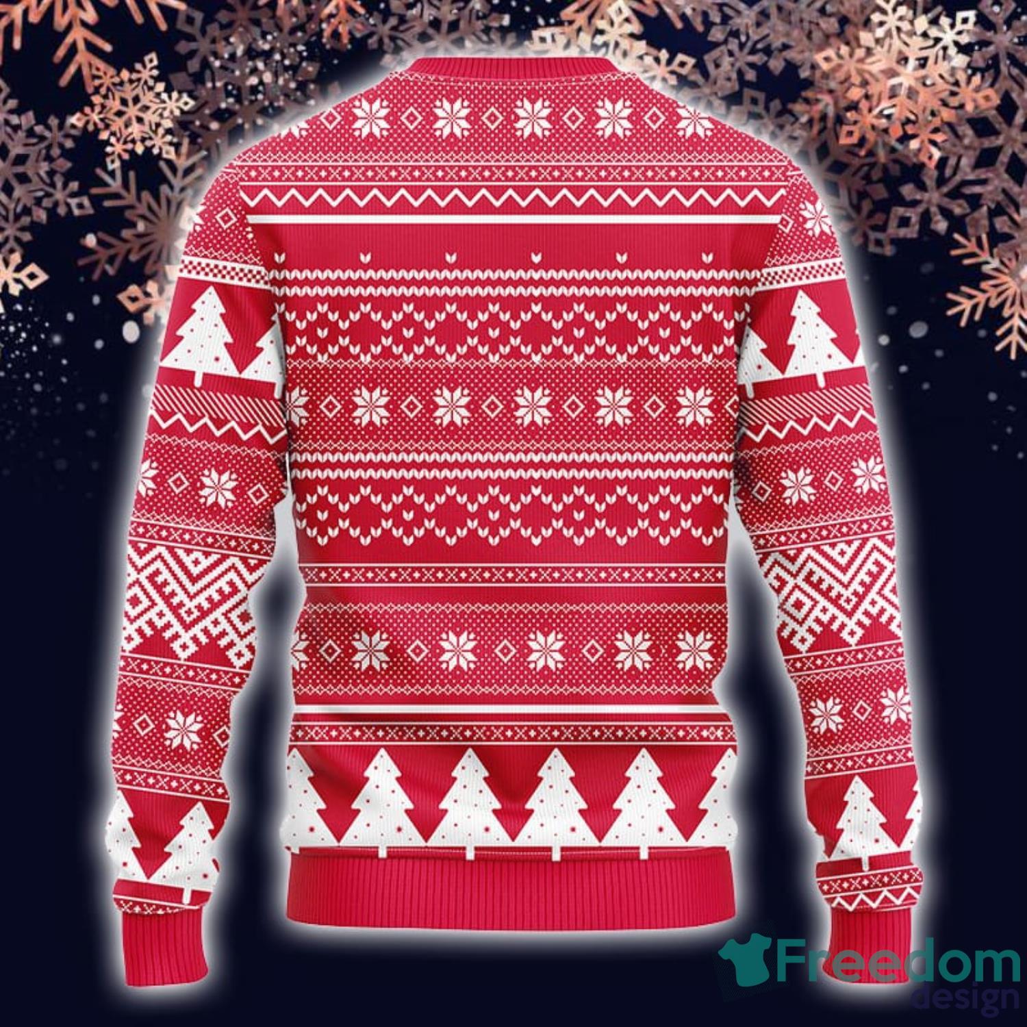 For Fans Baseball American Los Angeles Angels Ugly Christmas Sweater -  Freedomdesign