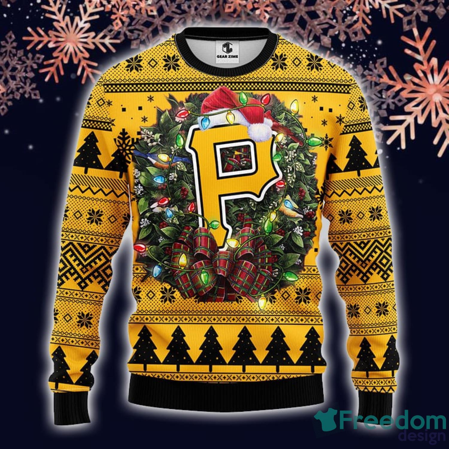 Pittsburgh Pirates Baseball Mlb Ugly Christmas 2023 Sweater