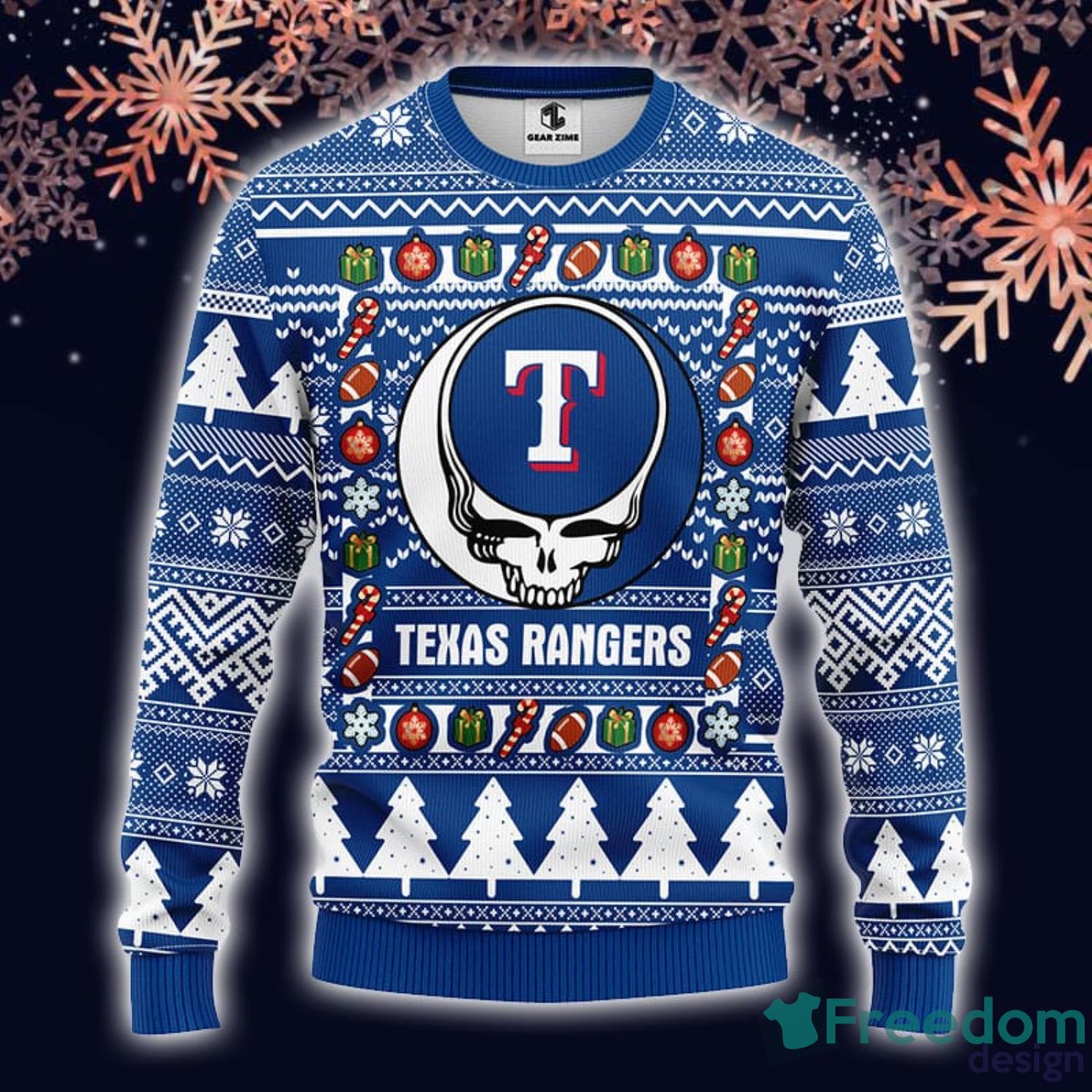MLB Chicago White Sox Grateful Dead Fleece 3D Sweater For Men And