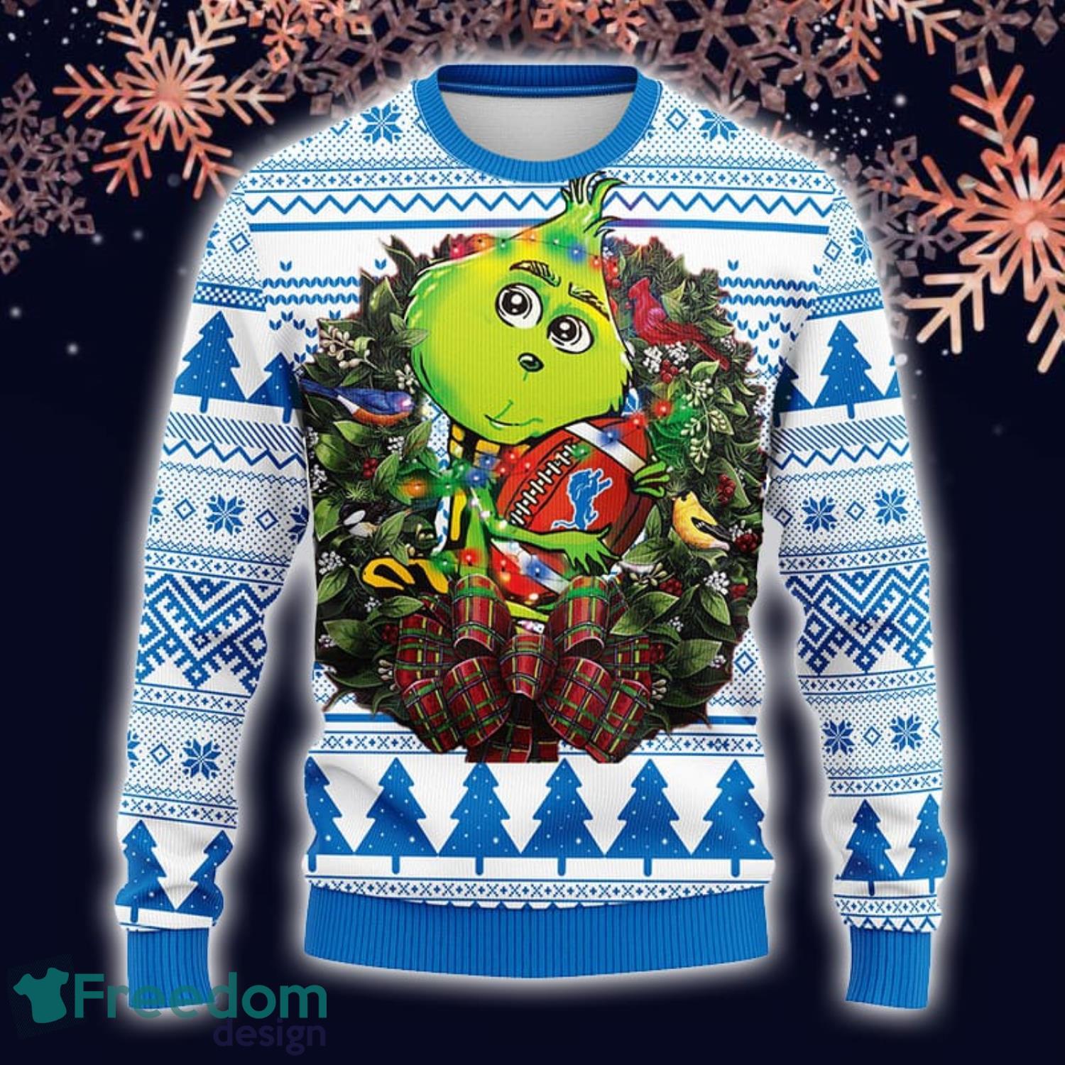 Tampa Bay Lightning Grinch Logo NHL Ideas Ugly Christmas Sweater Gift For  Fans - Banantees