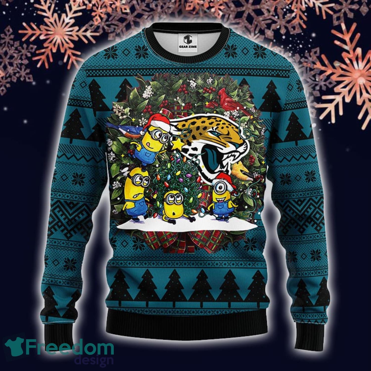 NFL Green Bay Packers Funny Minion Ugly Christmas Sweater For Fans -  Freedomdesign