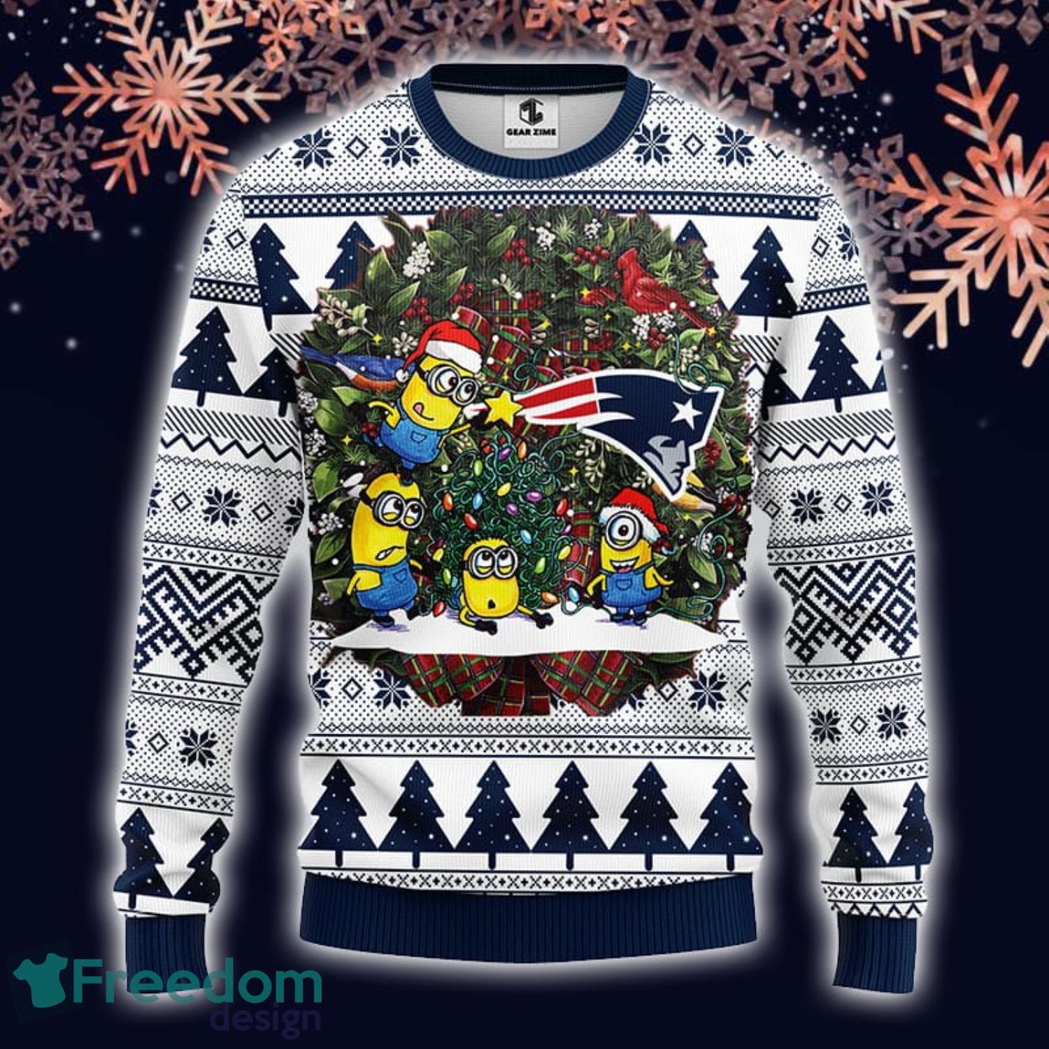 NFL San Francisco 49ers Funny Minion Ugly Christmas Sweater For Fans -  Freedomdesign