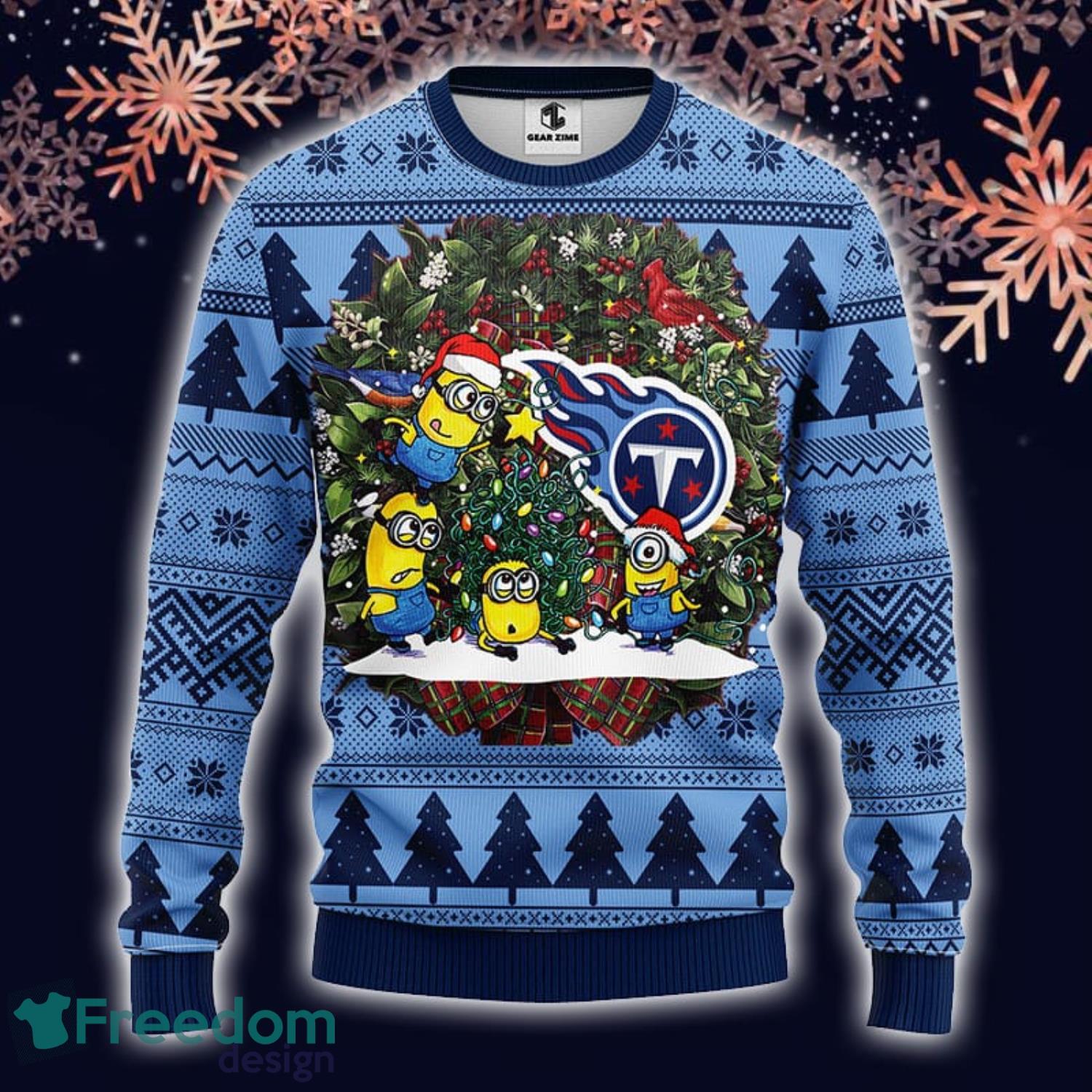 Washington Redskins Minion Christmas Ugly Sweater - Teeclover