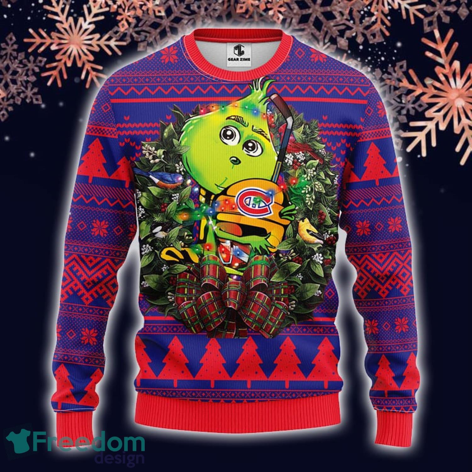 NFL Pittsburgh Steelers The Grinch All Over Print 3D Christmas Ugly Sweater