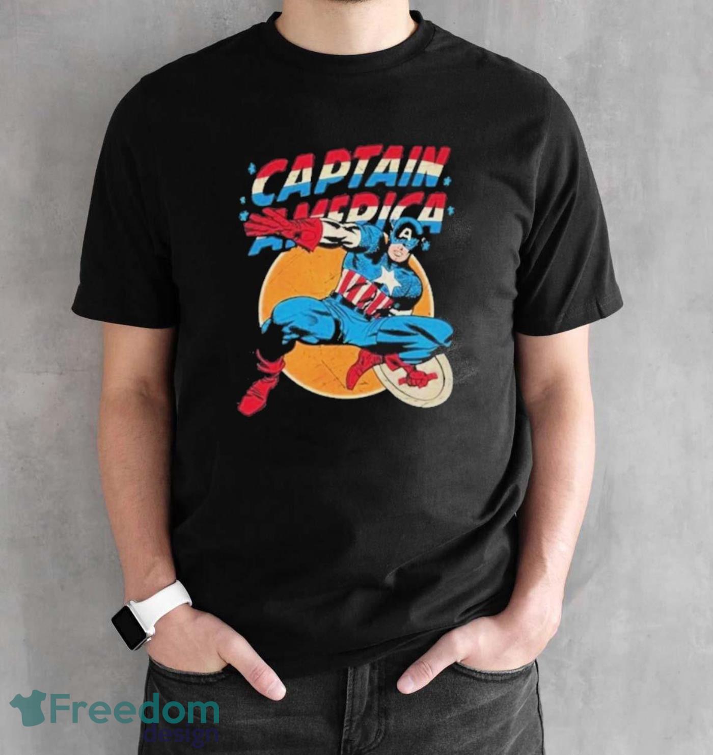 Official captain America Shirt - Black Unisex T-Shirt