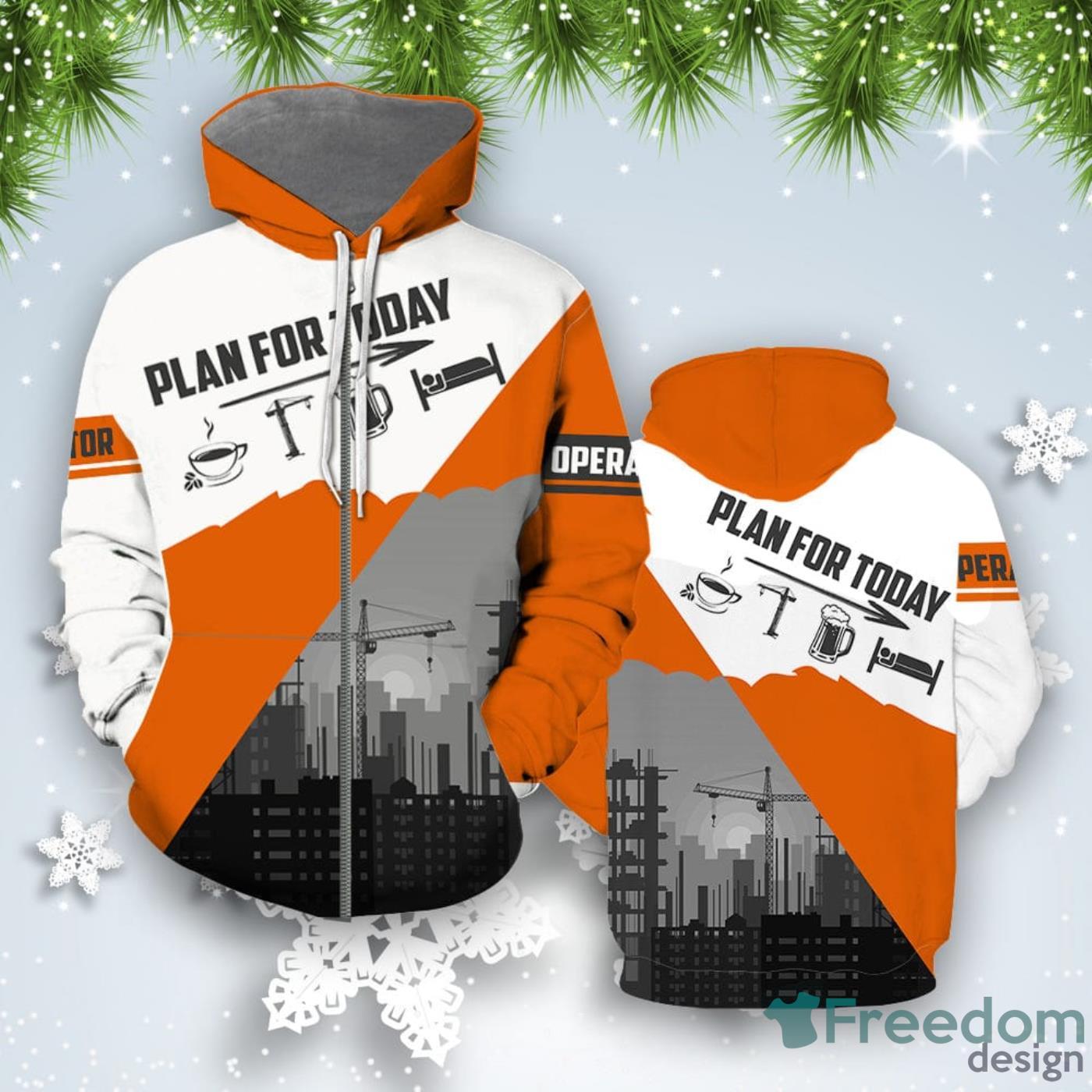 Operator Plan For Today 3D Hoodie All Over Print Best Gift For Men And Women Product Photo 2