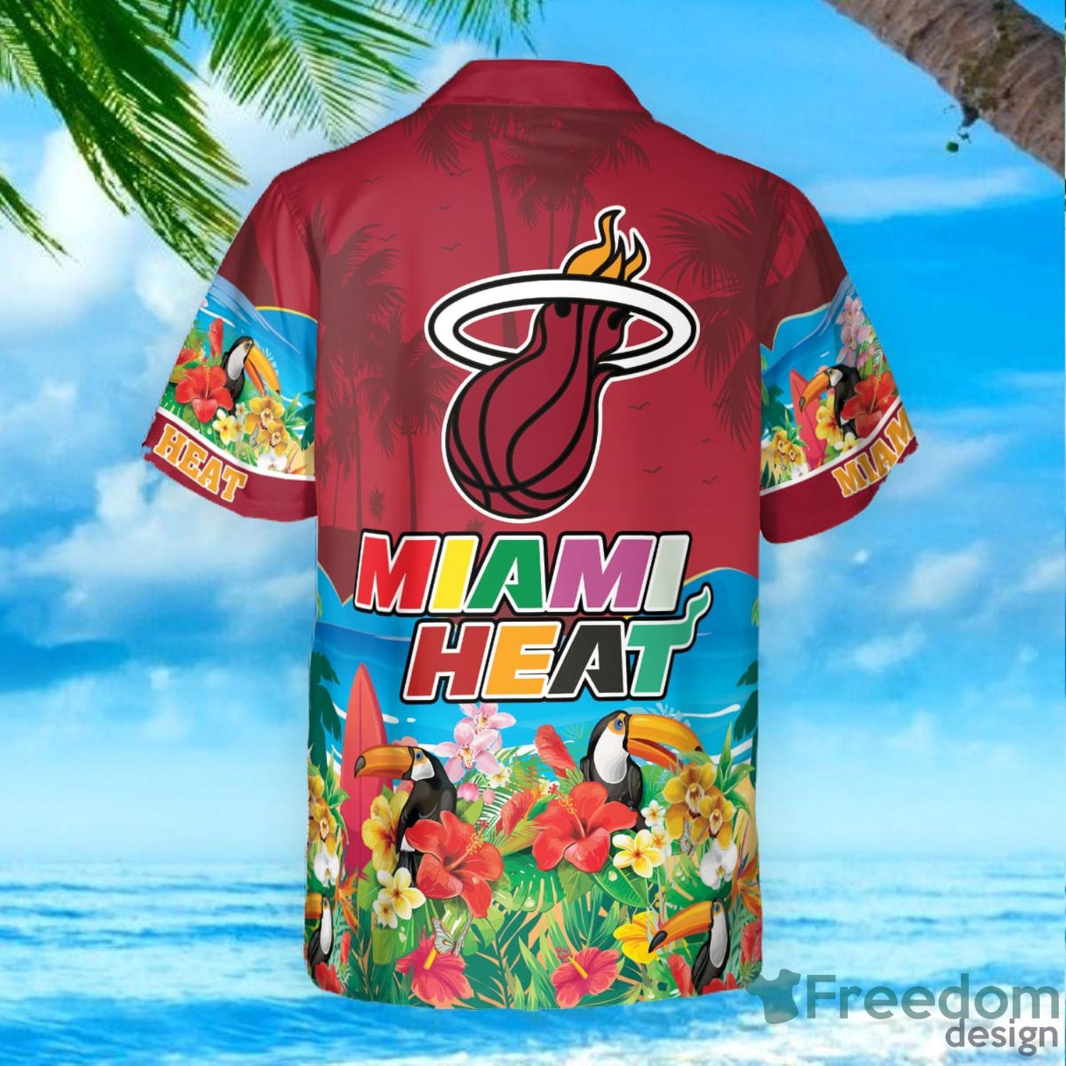 Miami Heat National Basketball Association 2023 Hawaiian Shirt -  Freedomdesign