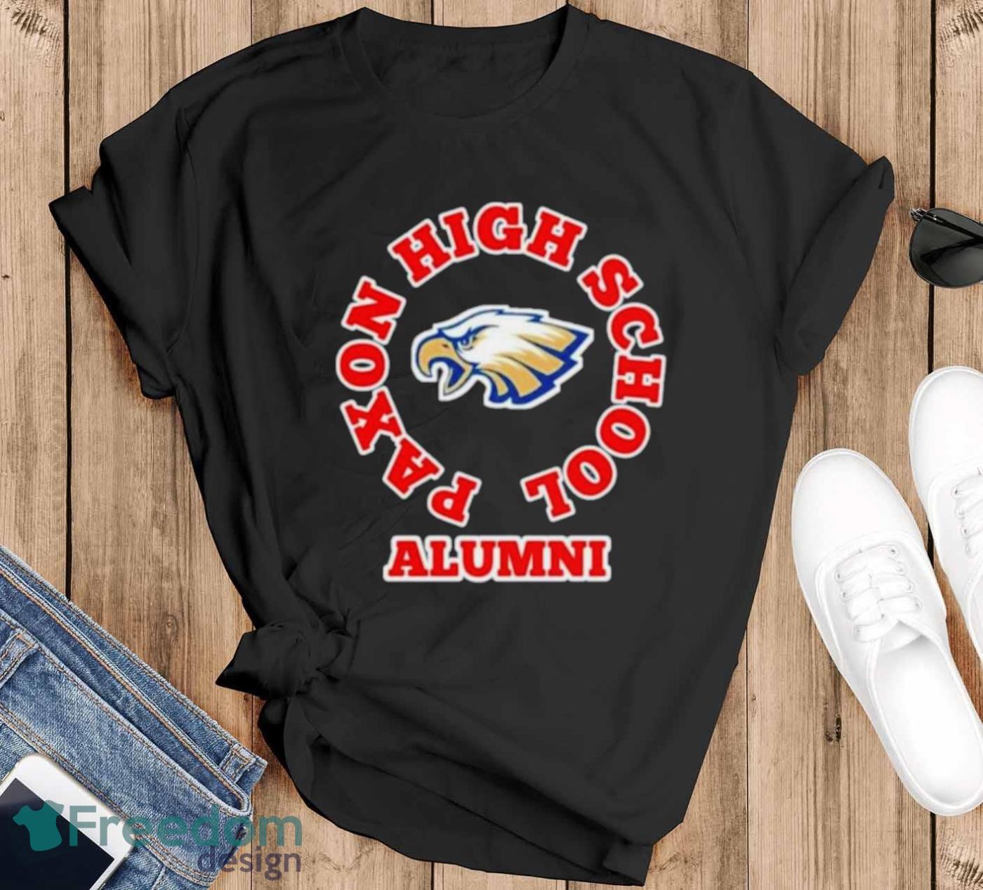 Philadelphia Eagle Paxon high school alumni shirt - Black T-Shirt